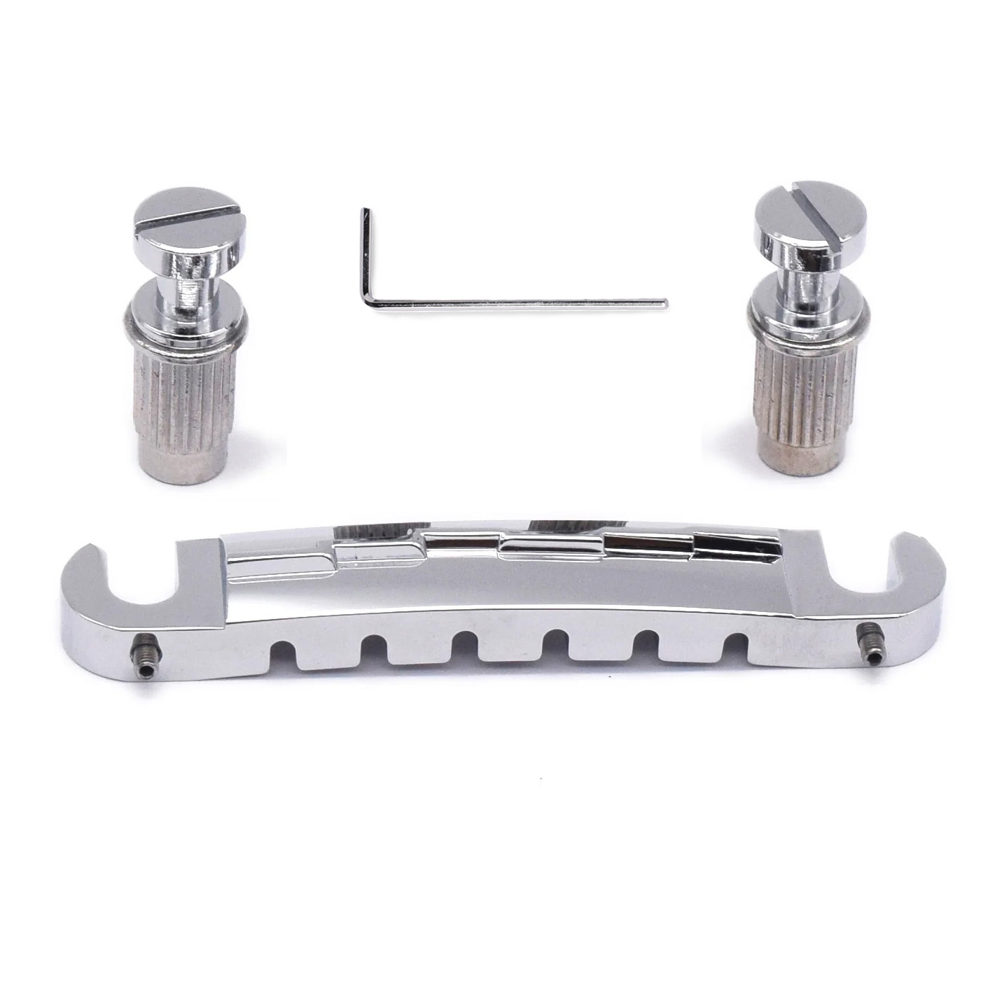 StewMac-kompensierte Wraparound-Steg, Chrome