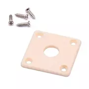 StewMac Kunststoff-Buchse, Creme, gebogen