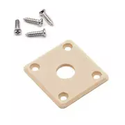 StewMac Buchse, Creme, flach