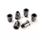 StewMac Guitar Saite-Through Bullet Ferrules, schwarzer Nickel, 6er-Set StewMac Guitar Saite-Through Bullet Ferrules, schwarzer Nickel, 6er-Set