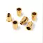 StewMac Guitar Saite-Through Bullet Ferrules, Gold, 6er-Set StewMac Guitar Saite-Through Bullet Ferrules, Gold, 6er-Set