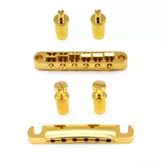 StewMac Tune-o-matic Steg und Tailpiece, Gold