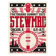 StewMac Limited Edition Merch, StewMac X Griffbrett Summit Poster