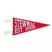 StewMac Limited Edition Merch, Retro StewMac Filz-Pennant
