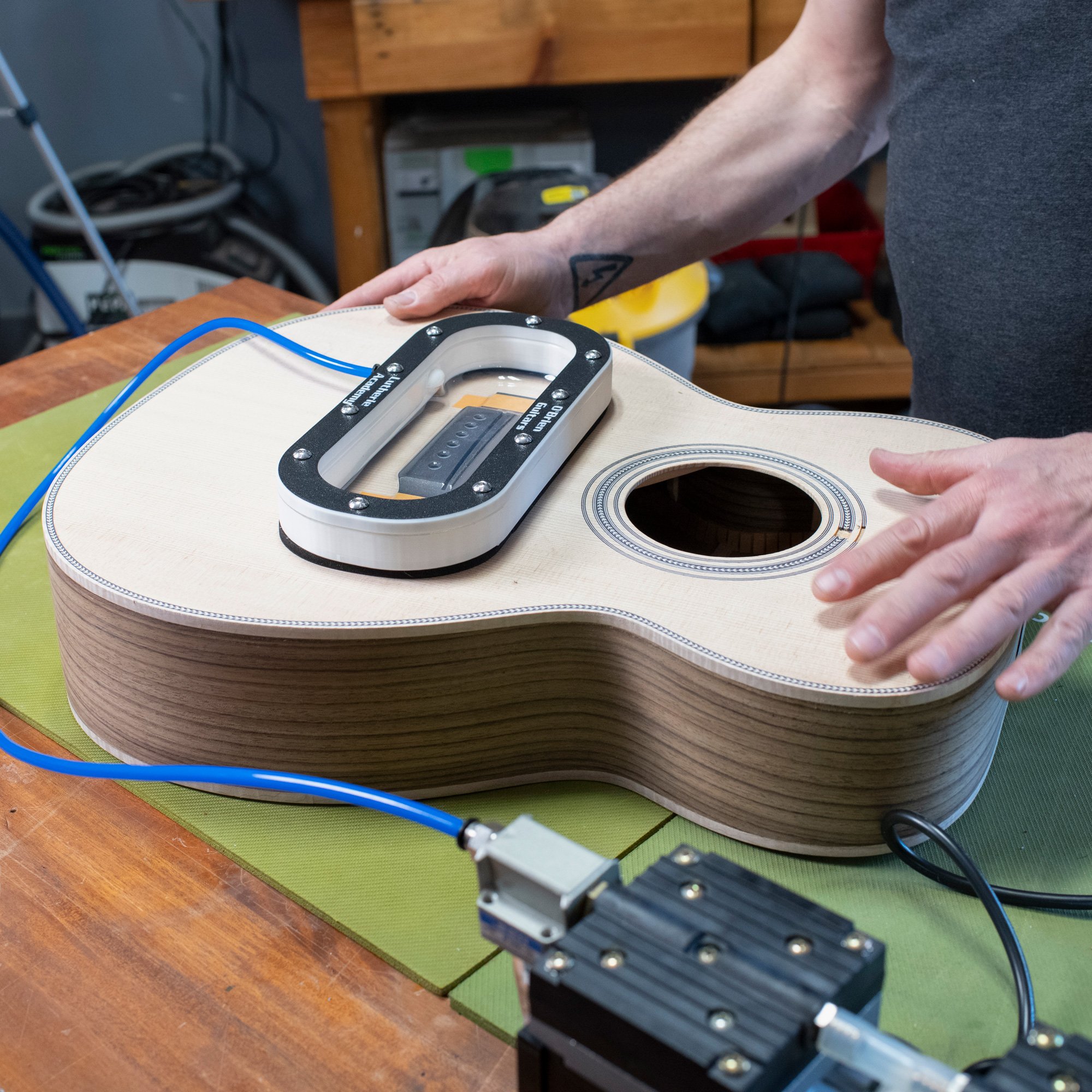 Vakuumklemme der Steg