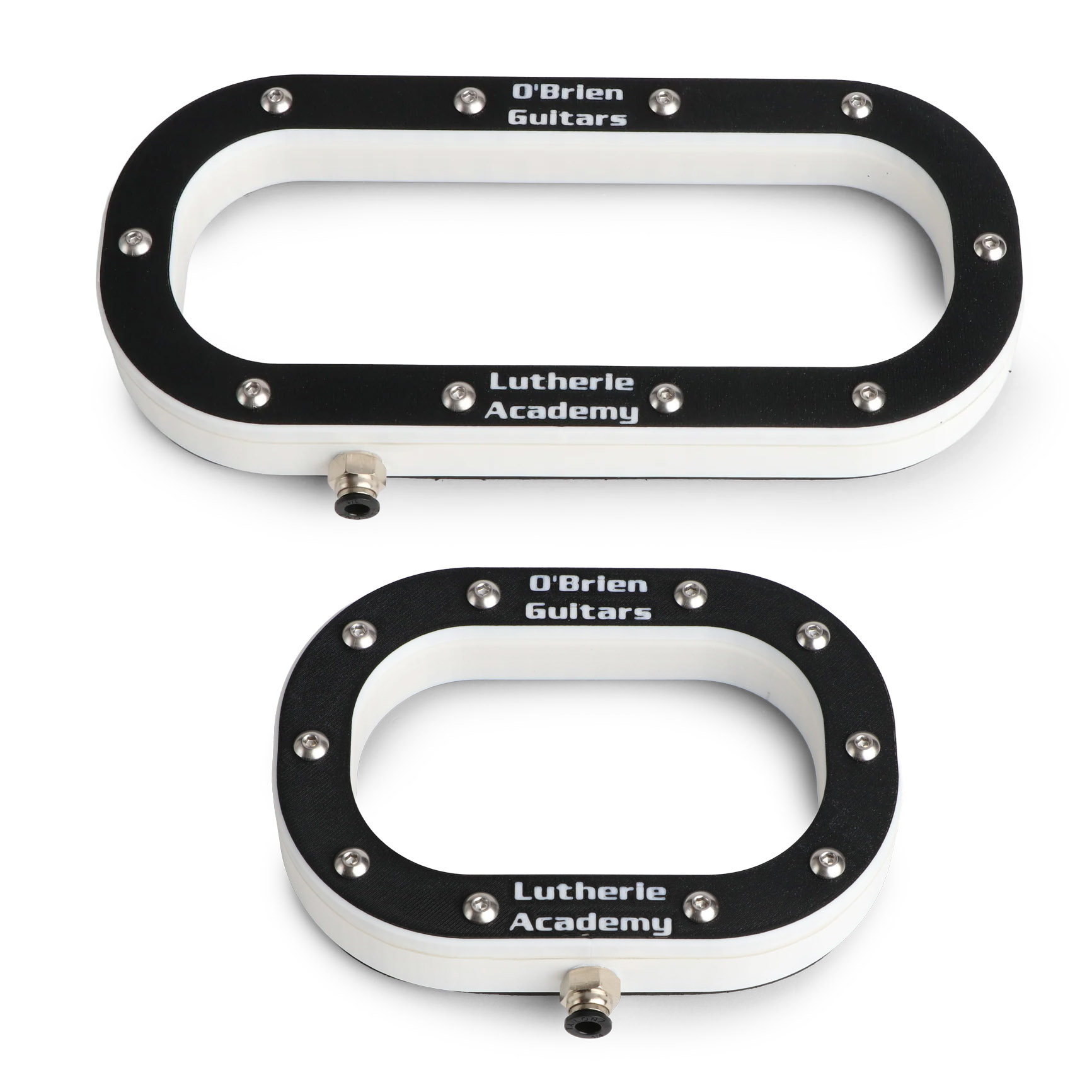 Steg-Vakuumklemme, Satz à 2