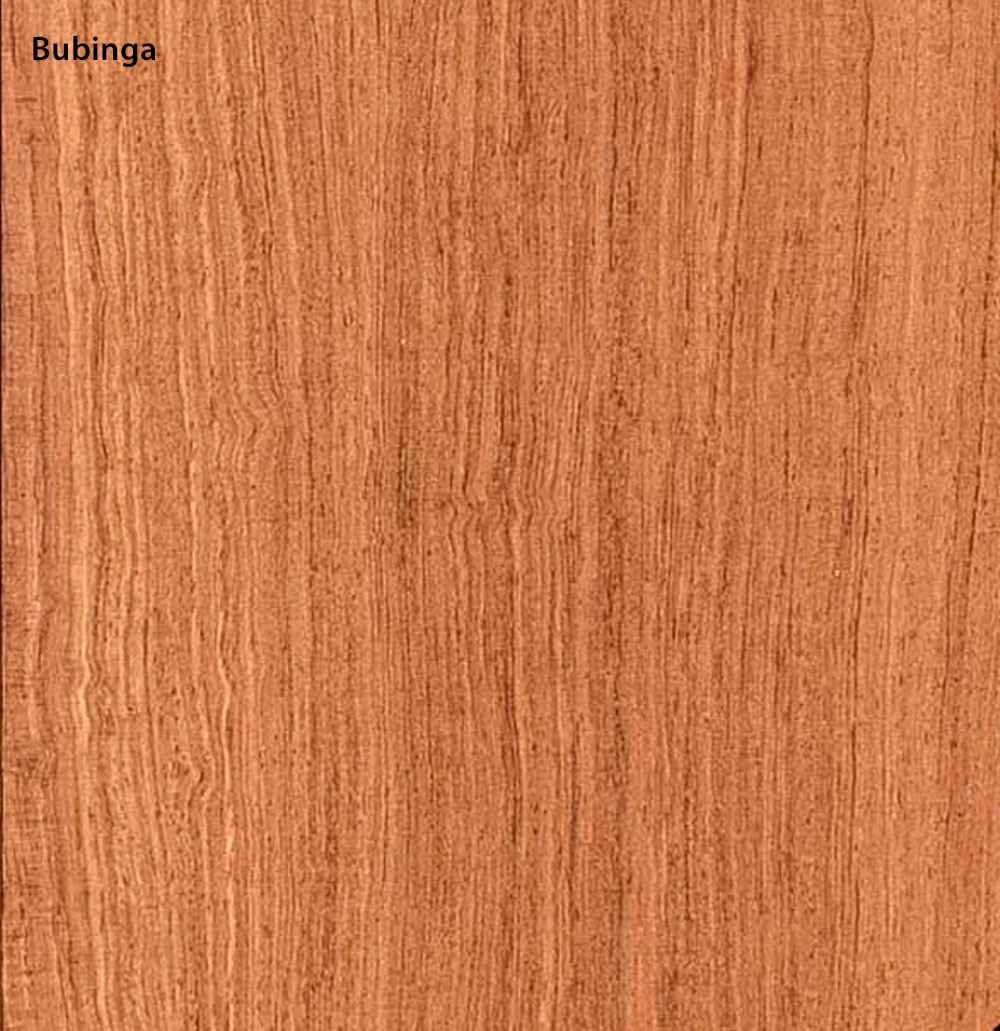 Sawmill Specials – Acoustic Back + Side Sets, AAA Bubinga, for Dreadnought, Unsanded