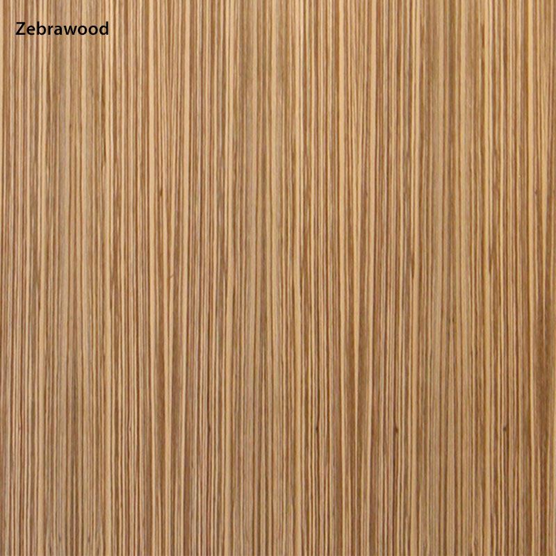 Sawmill Specials – Acoustic Back + Side Sets, AAA, Zebrawood, for Dreadnought, Unsanded