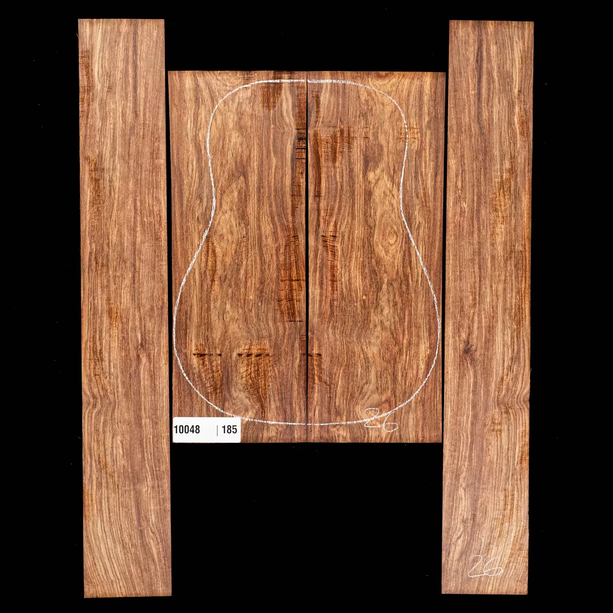 Rücken- und Seiten-Set mit Chechen – 185 Rücken- und Seiten-Set mit Chechen – 185