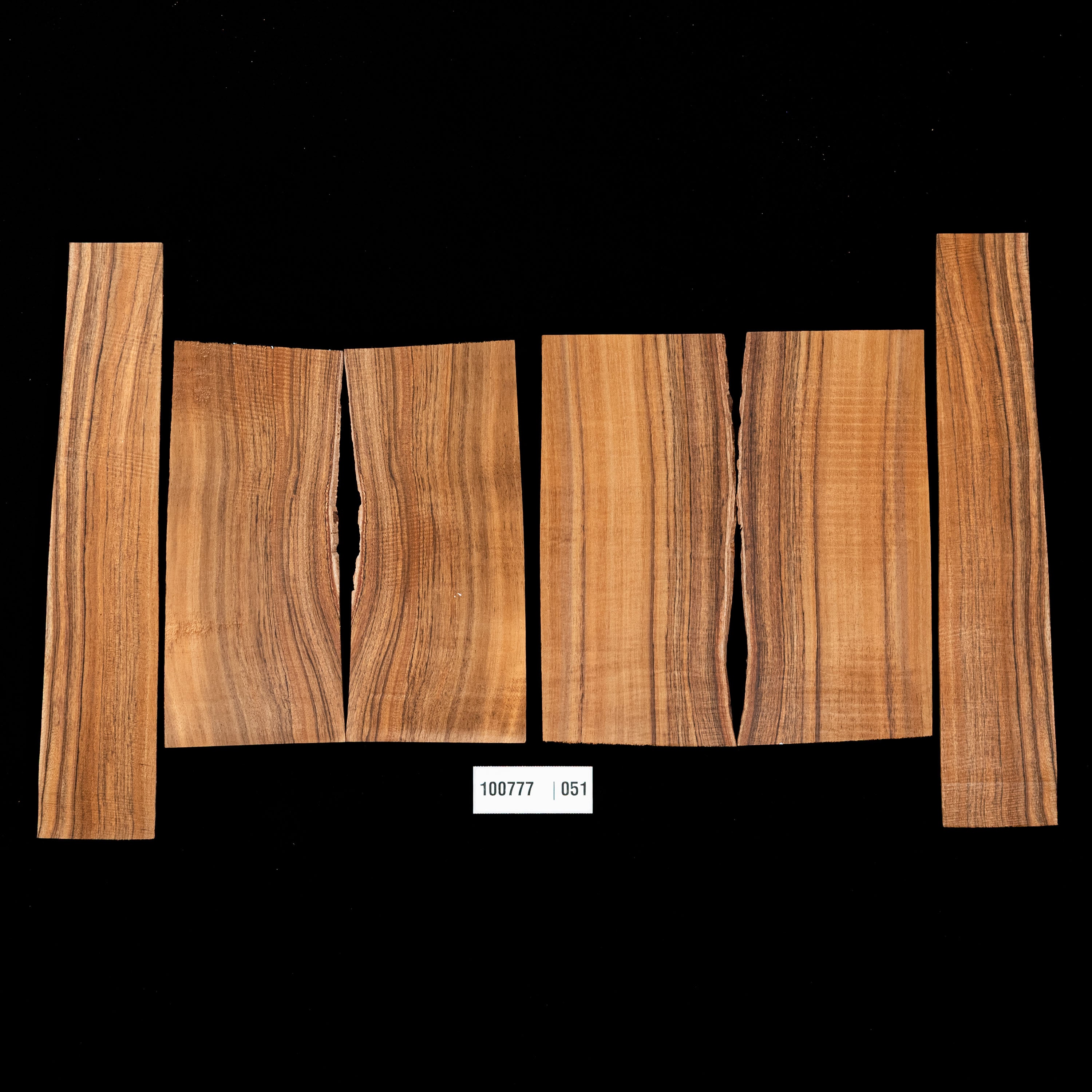 Koa Top + Back + Side Set for Tenor Ukulele - 051