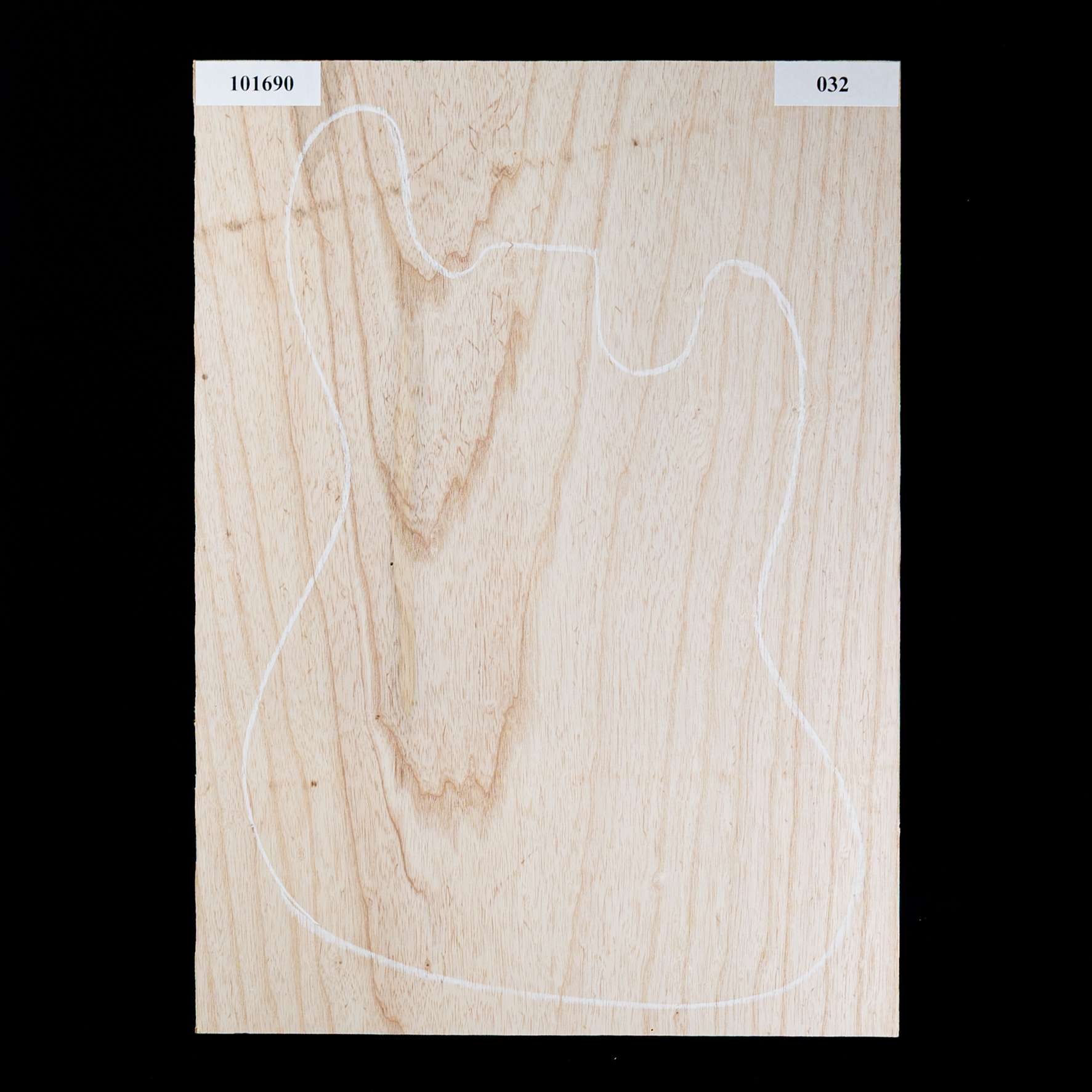 Übergroßer Body Blank Swamp Ash, 1-Piece (9,2 lb) – 032 Übergroßer Body Blank Swamp Ash, 1-Piece (9,2 lb) – 032