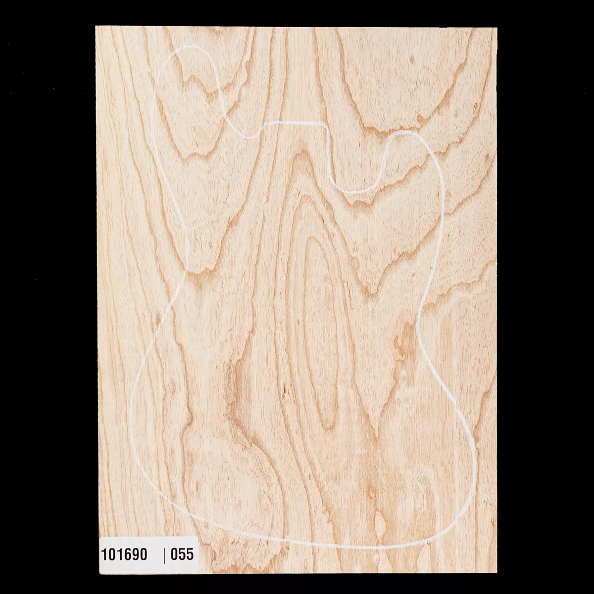 Übergroßer Body Blank Swamp Ash, 1-Piece (10 lb) – 055 Übergroßer Body Blank Swamp Ash, 1-Piece (10 lb) – 055