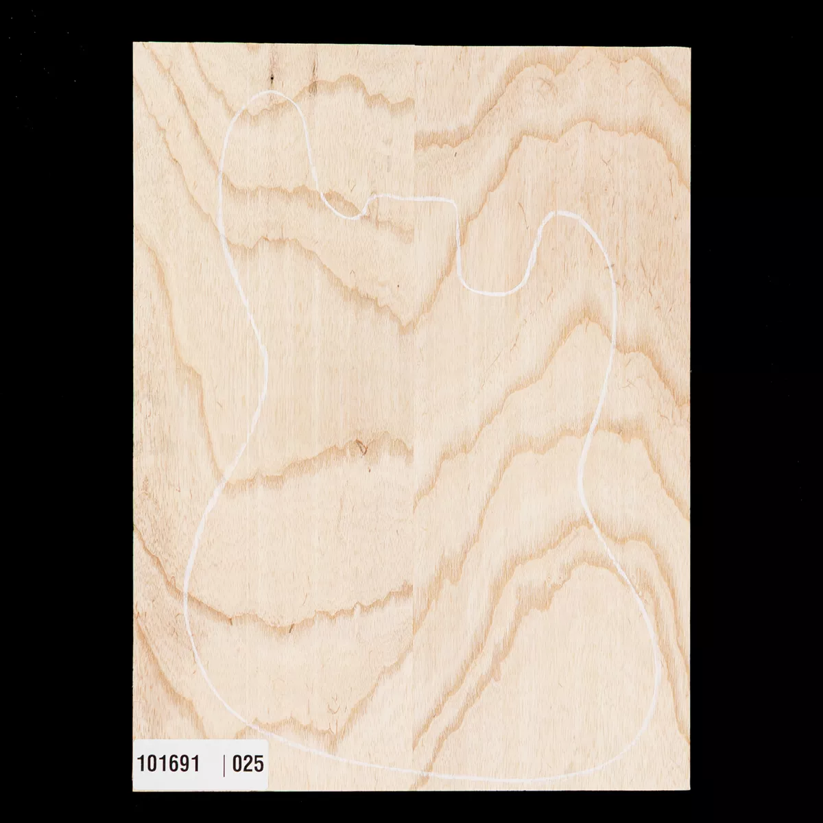 Übergroßer Body Blank Swamp Ash, 2-Piece (10,4 lb) – 025 Übergroßer Body Blank Swamp Ash, 2-Piece (10,4 lb) – 025