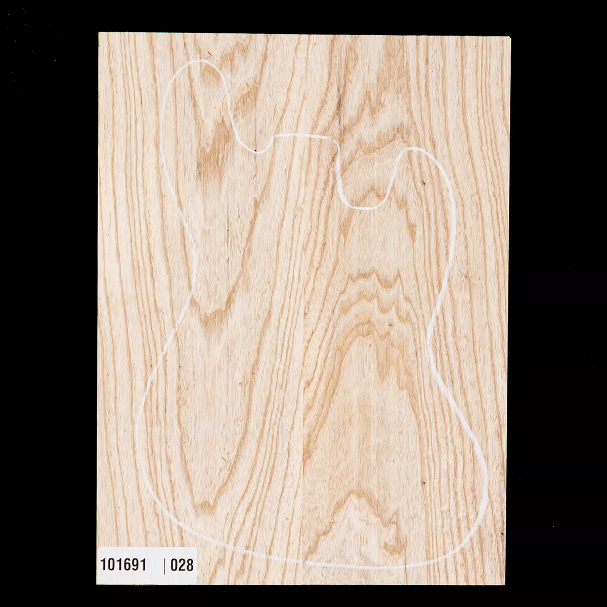 Übergroßer Body Blank Swamp Ash, 2-Piece (10,1 lb) – 028 Übergroßer Body Blank Swamp Ash, 2-Piece (10,1 lb) – 028