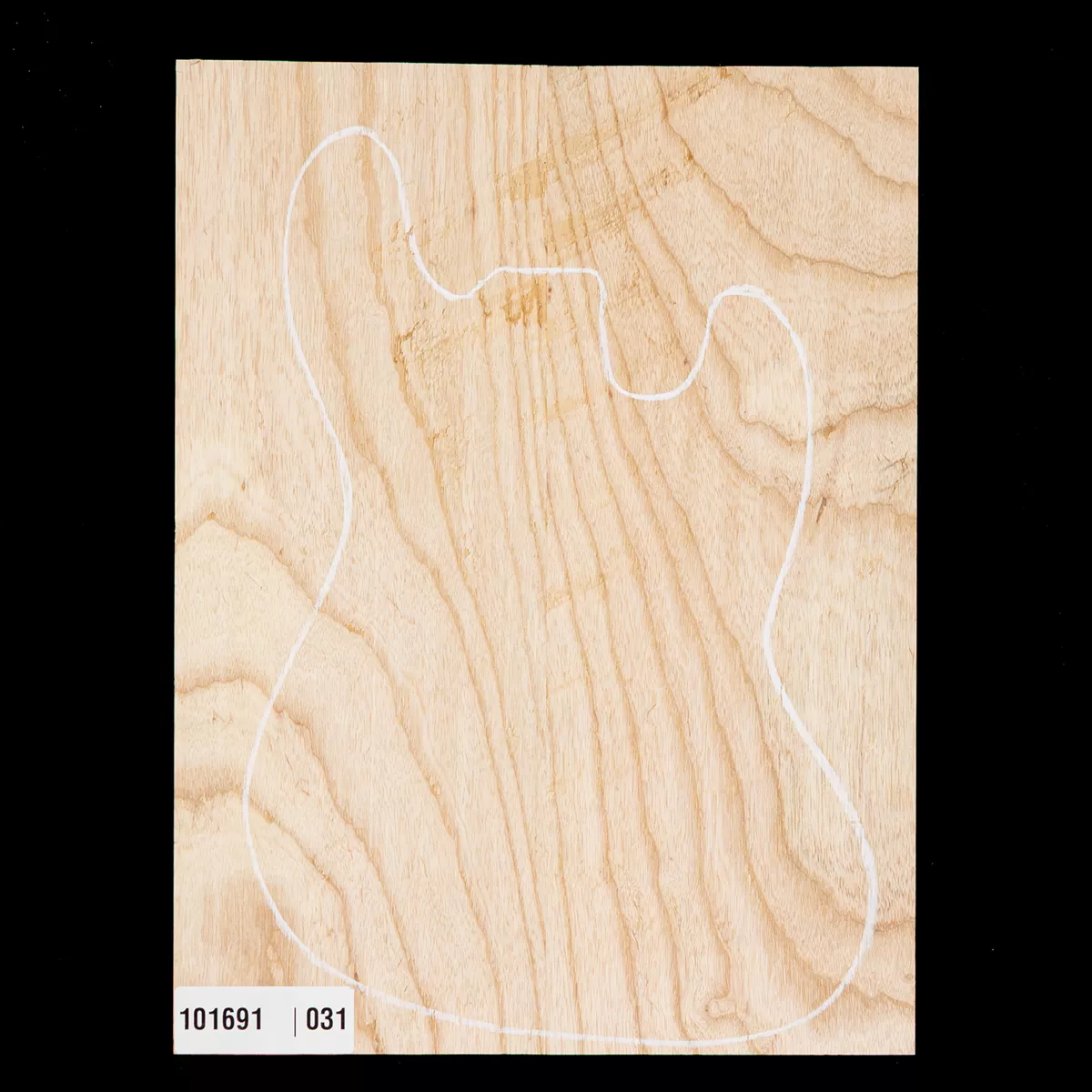 Übergroßer Body Blank Swamp Ash, 2-Piece (11,7 lb) – 031 Übergroßer Body Blank Swamp Ash, 2-Piece (11,7 lb) – 031