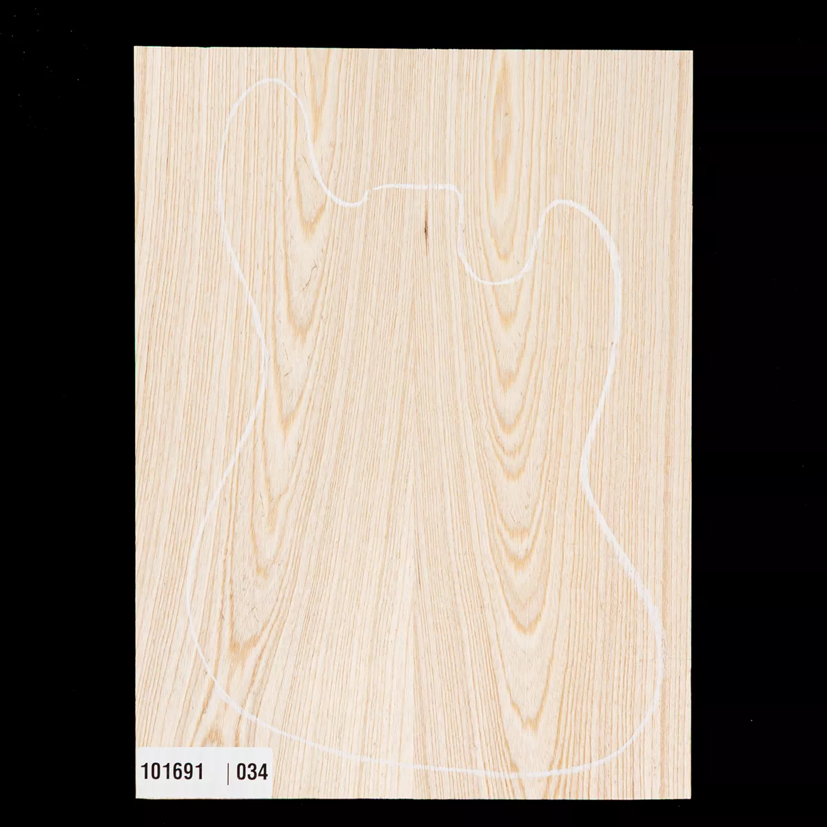 Übergroßer Body Blank Swamp Ash, 2-Piece (9,8 lb) – 034 Übergroßer Body Blank Swamp Ash, 2-Piece (9,8 lb) – 034