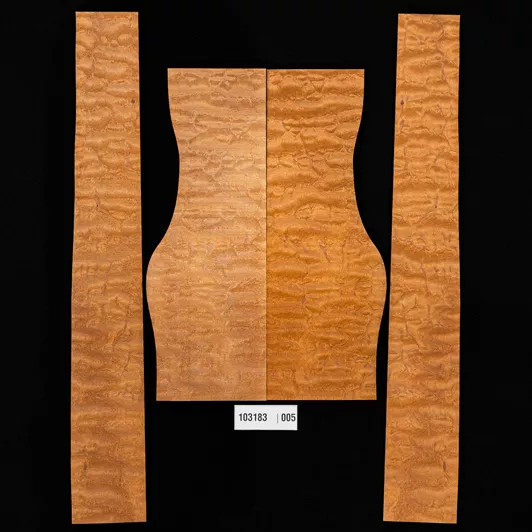 The Tree Gestepptes Rücken- und Zargen-Set aus Honduran-Mahagoni, Standard Reserve – 005 The Tree Gestepptes Rücken- und Zargen-Set aus Honduran-Mahagoni, Standard Reserve – 005