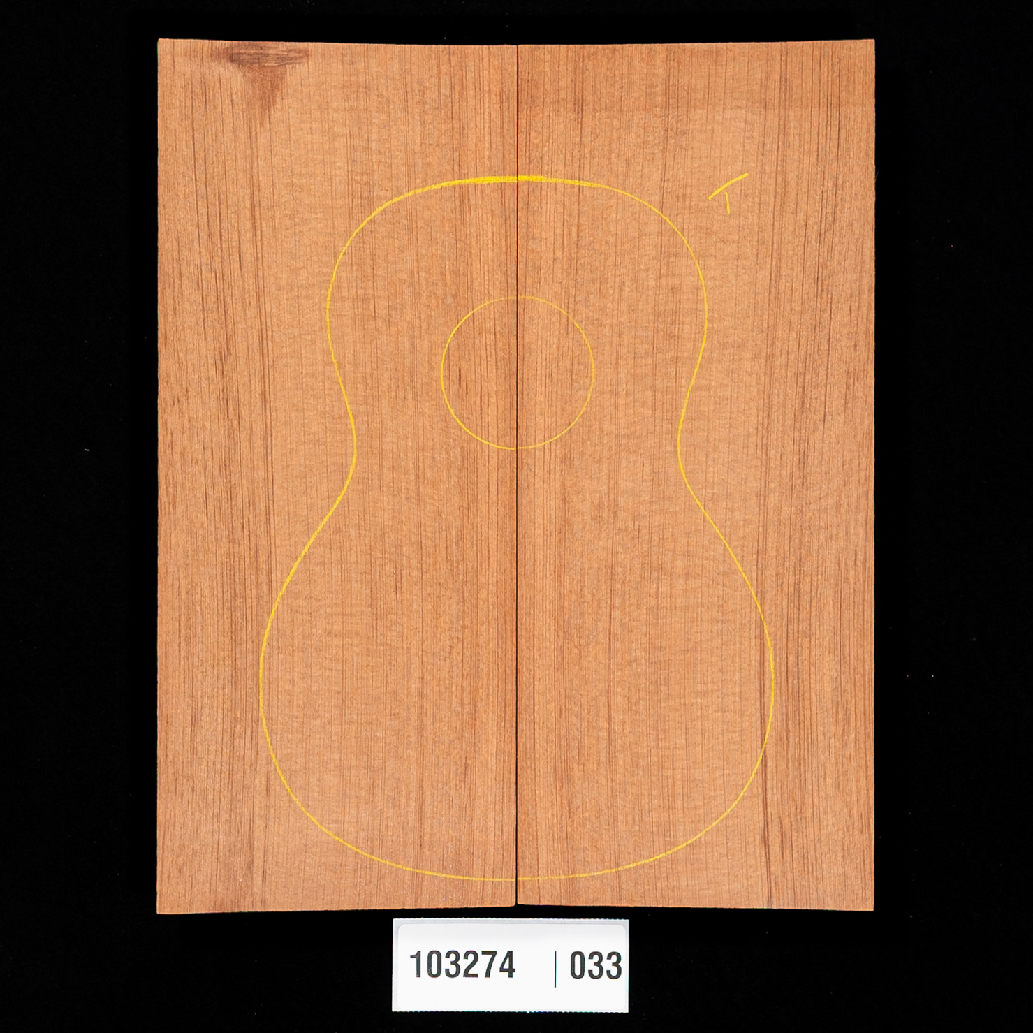 Lost Tunnel Redwood Resonanzboden für Tenor Ukulele – 033