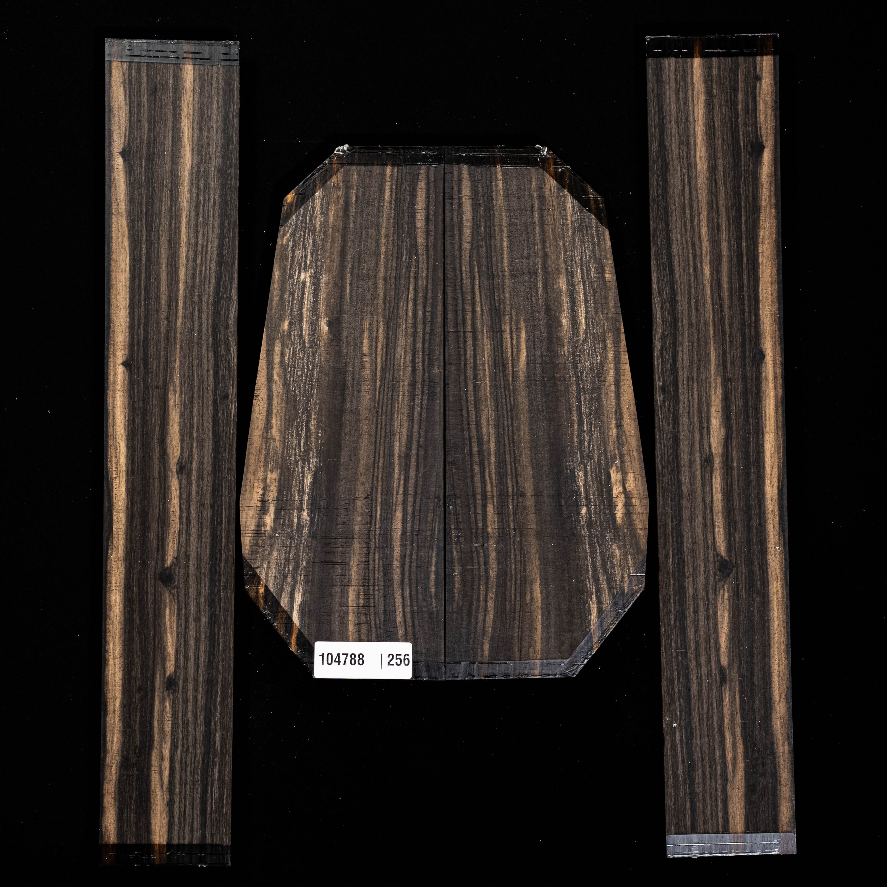 Crelicam Ebony Back + Side Set - 256
