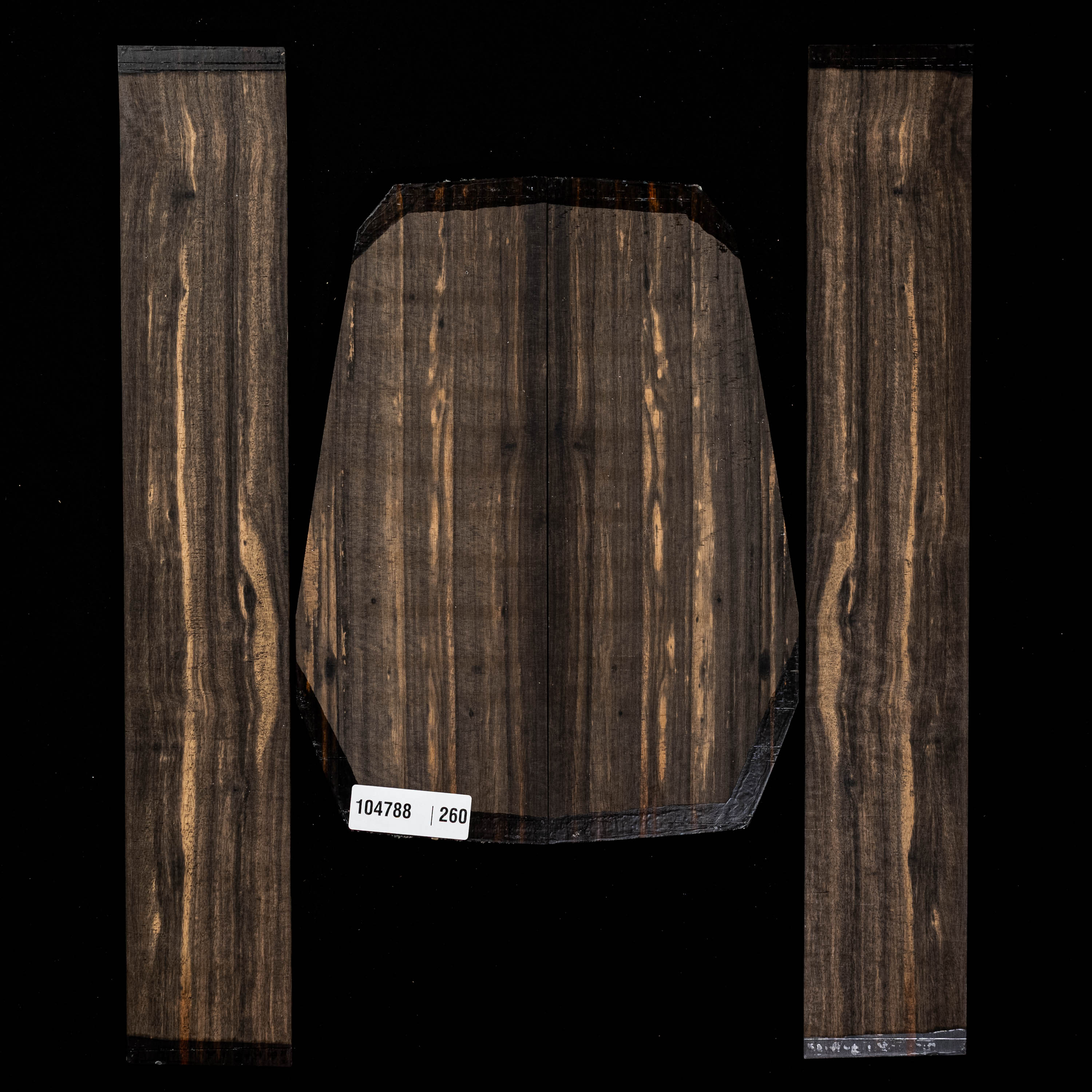 Crelicam Ebony Back + Side Set - 260