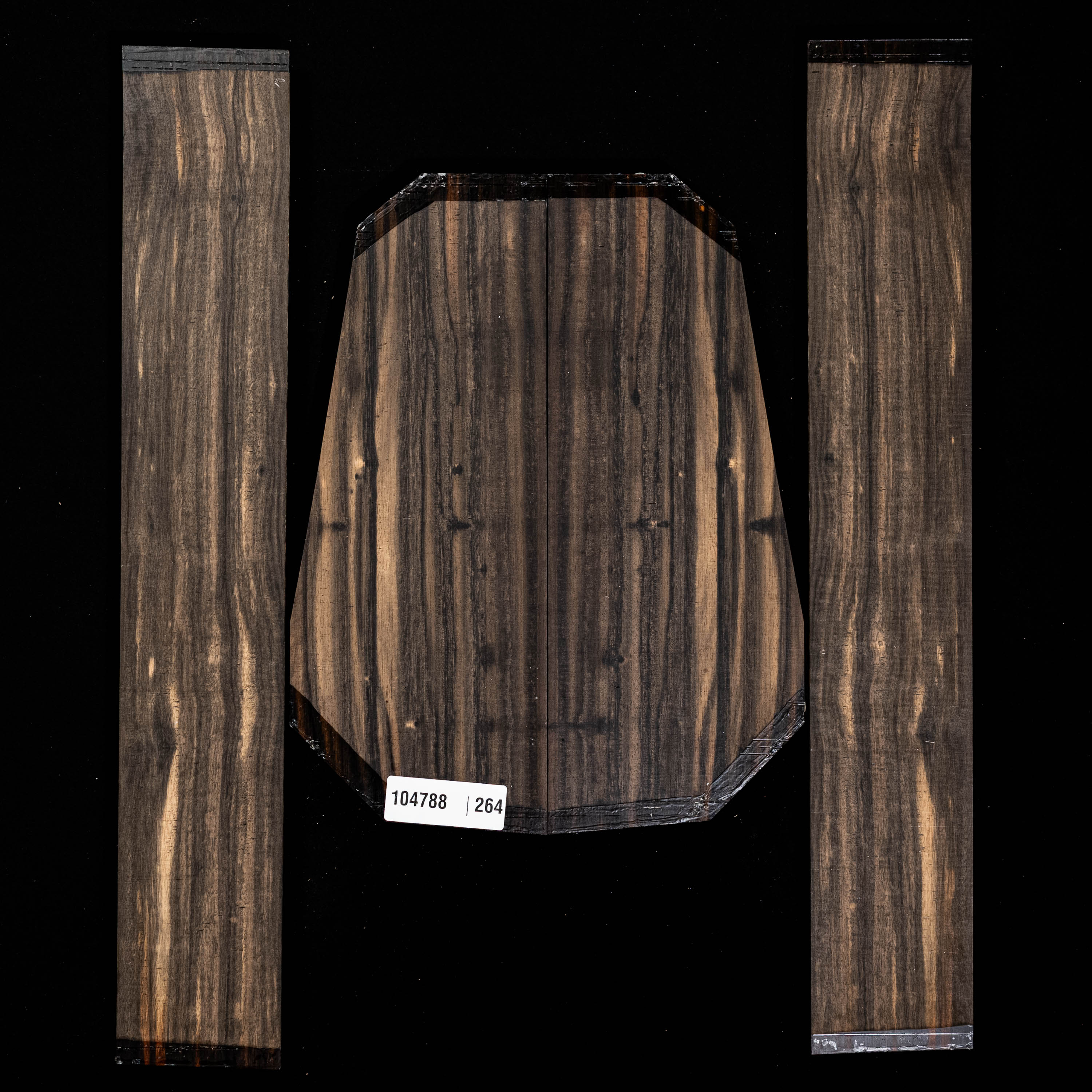 Crelicam Ebony Back + Side Set - 264