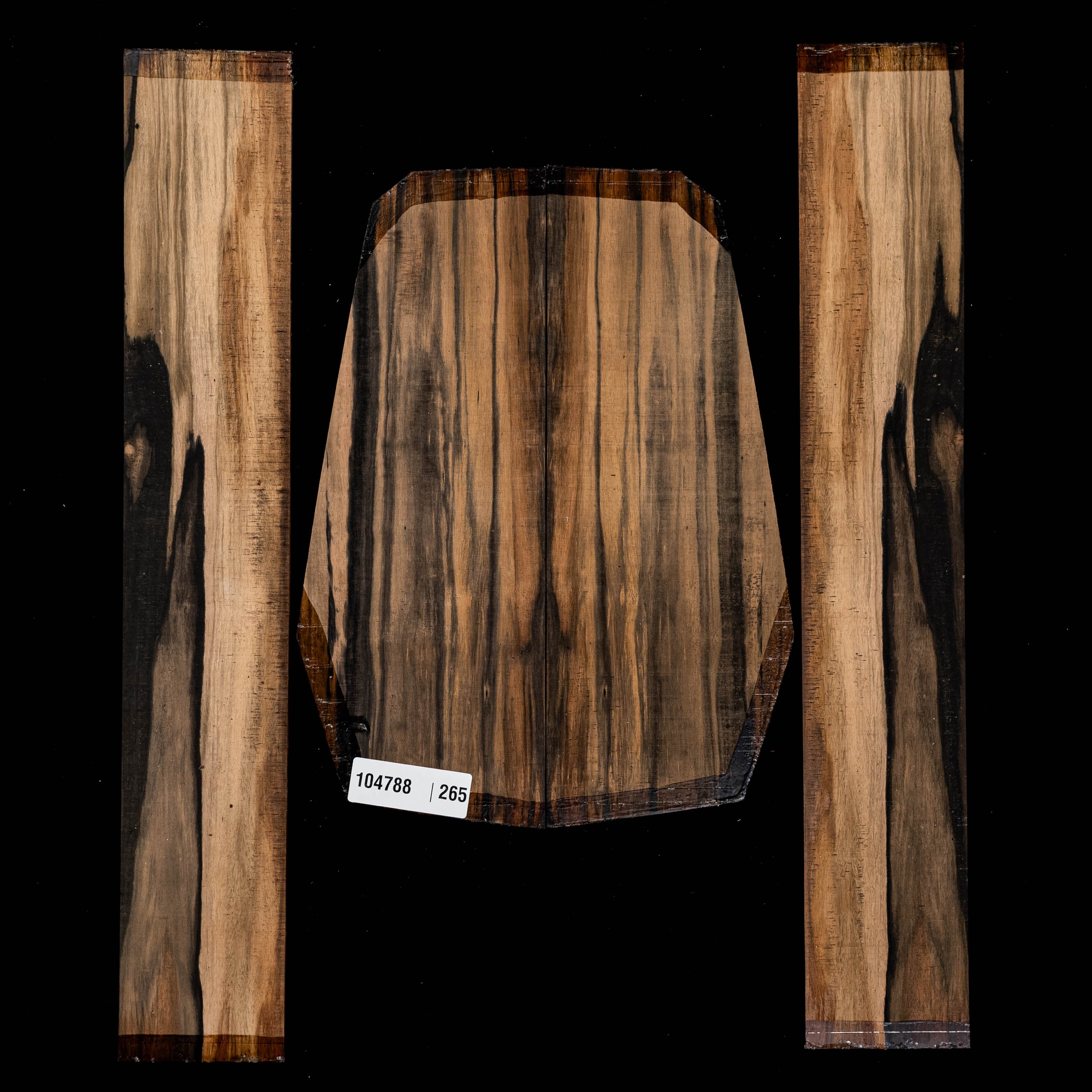 Crelicam Ebony Back + Side Set - 265