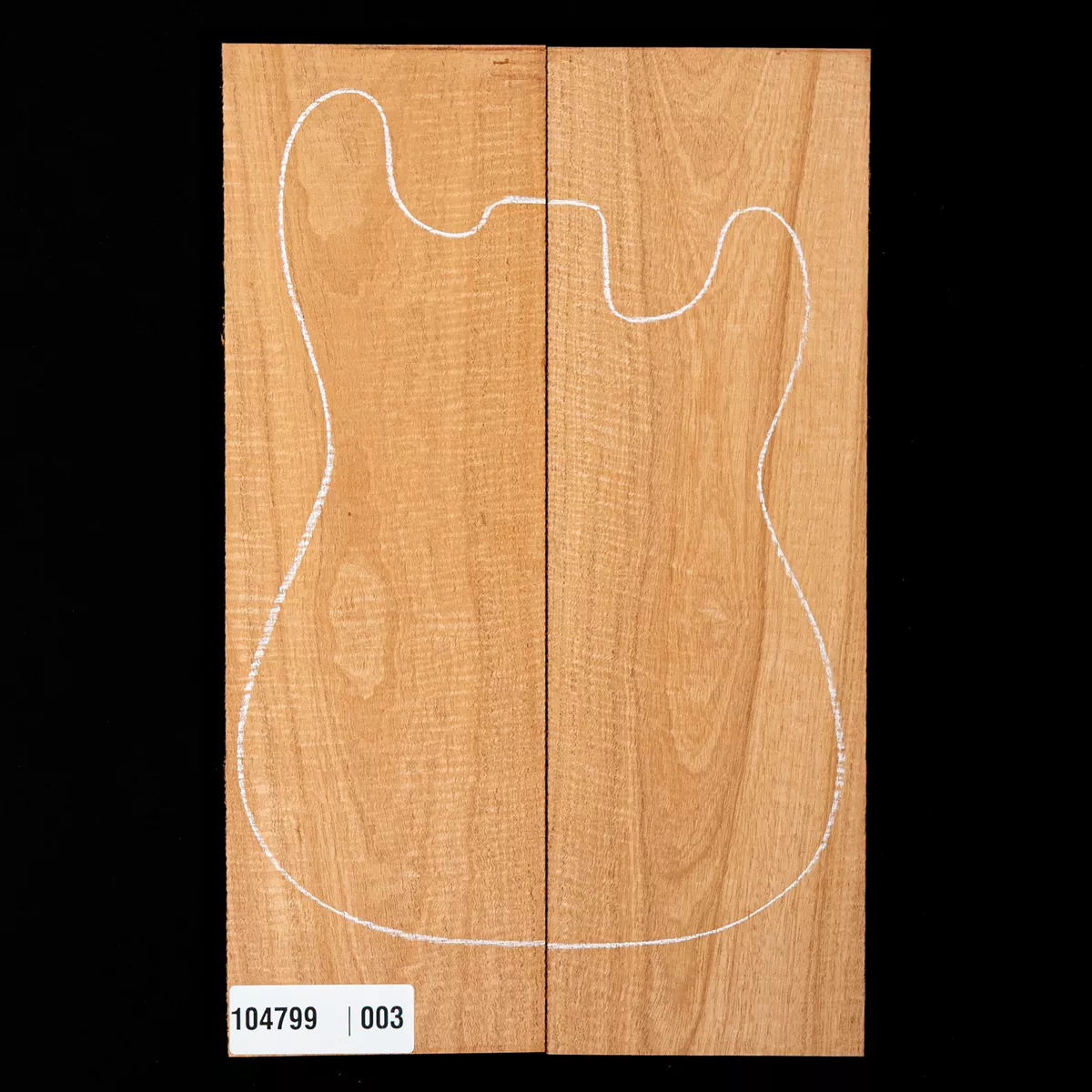 Honduran Mahagoni-Tropftop mit Fiddleback – 003 Honduran Mahagoni-Tropftop mit Fiddleback – 003