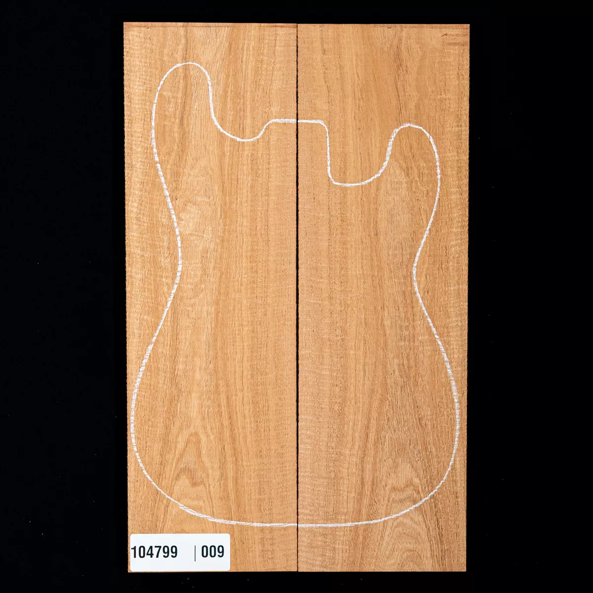 Honduran Mahagoni-Tropftop mit Fiddleback – 009 Honduran Mahagoni-Tropftop mit Fiddleback – 009