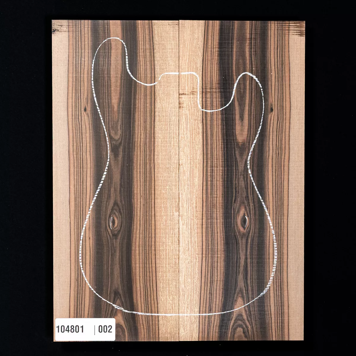 Macassar Ebony Drop Top – 002 Macassar Ebony Drop Top – 002