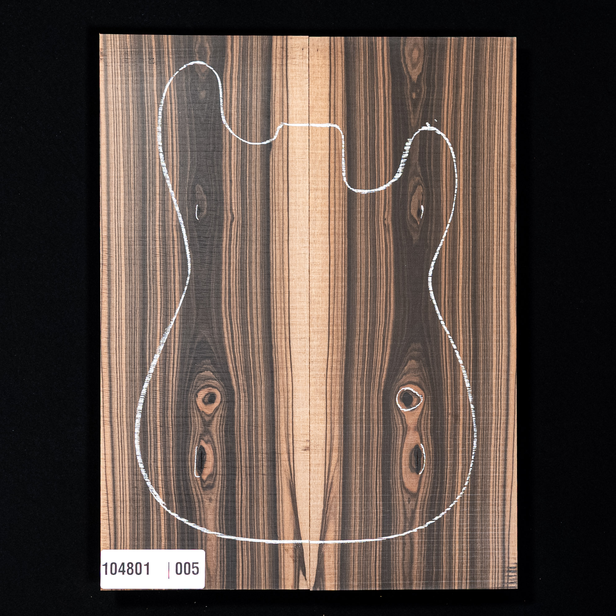 Macassar Ebony Drop Top – 005 Macassar Ebony Drop Top – 005