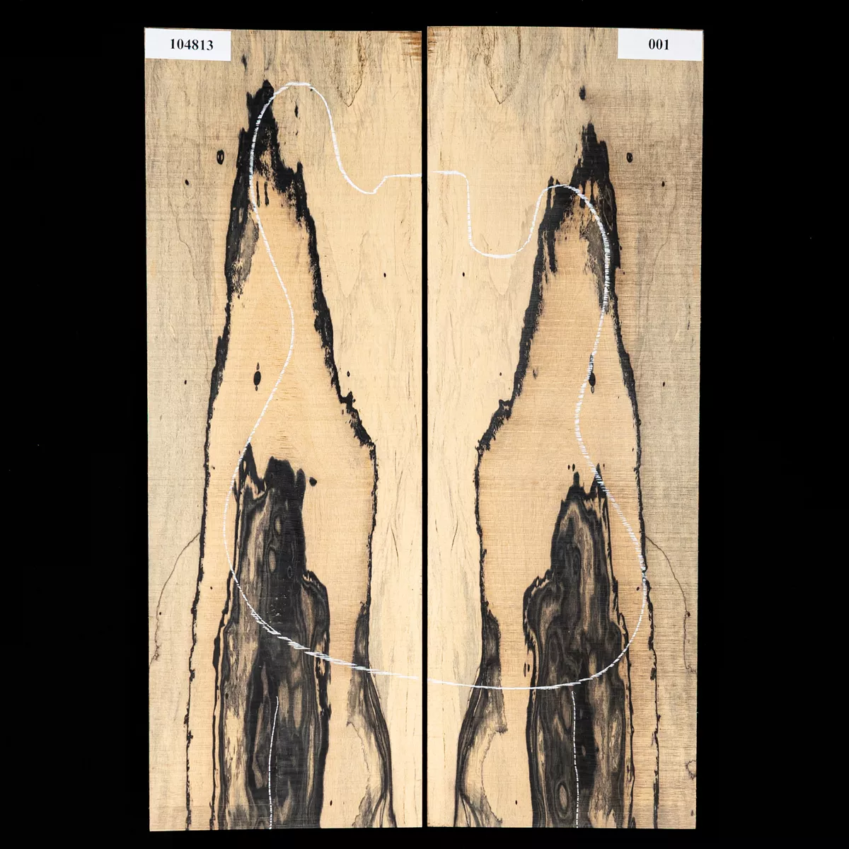 Drop Top aus Pale-Moon-Ebenholz – 001 Drop Top aus Pale-Moon-Ebenholz – 001