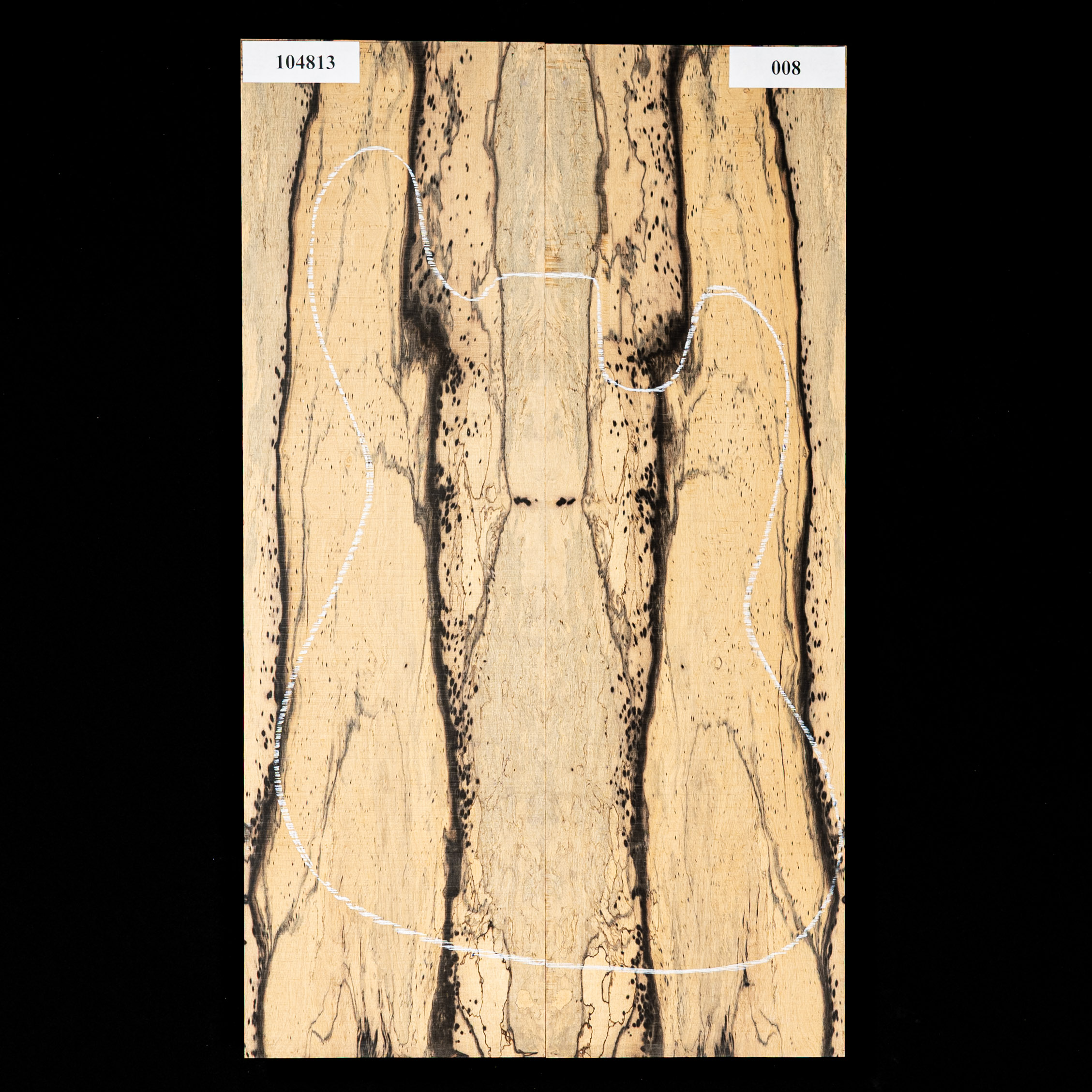 Drop Top aus Pale-Moon-Ebenholz – 008 Drop Top aus Pale-Moon-Ebenholz – 008