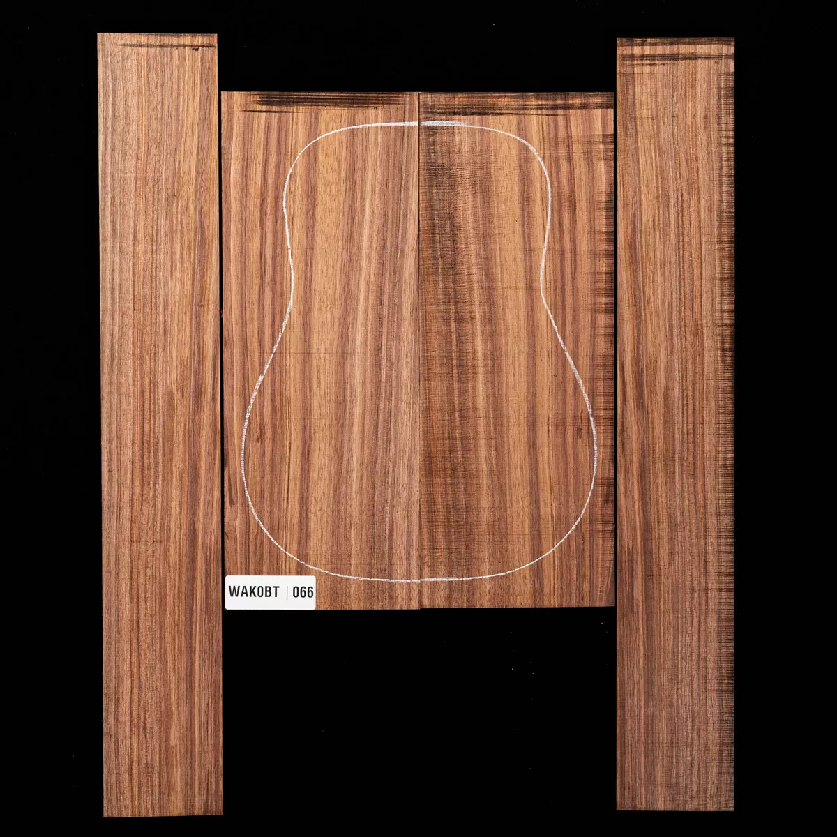 Koa Rücken- und Seitenset – 066 Koa Rücken- und Seitenset – 066