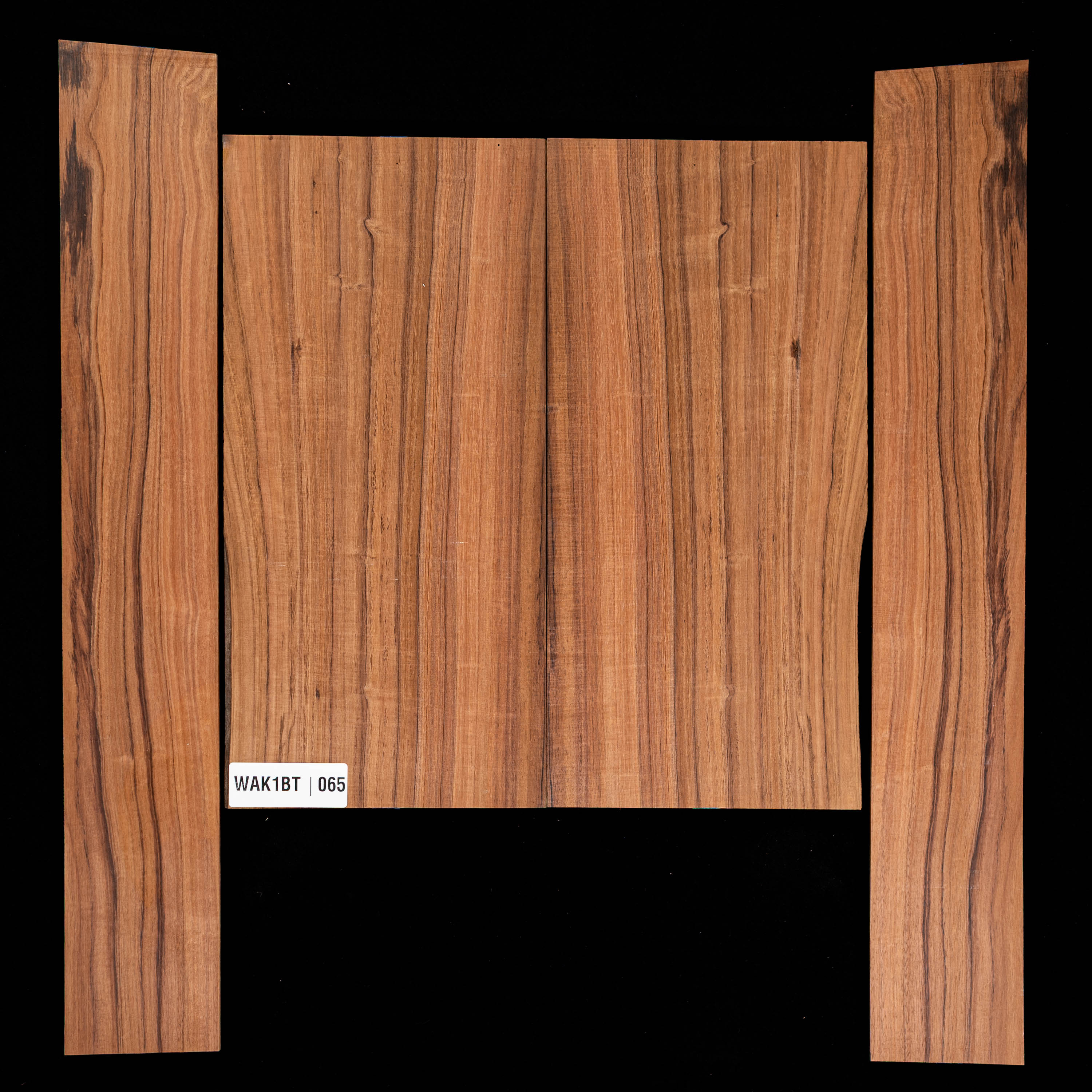 Koa Rücken- und Zargen-Set – 065