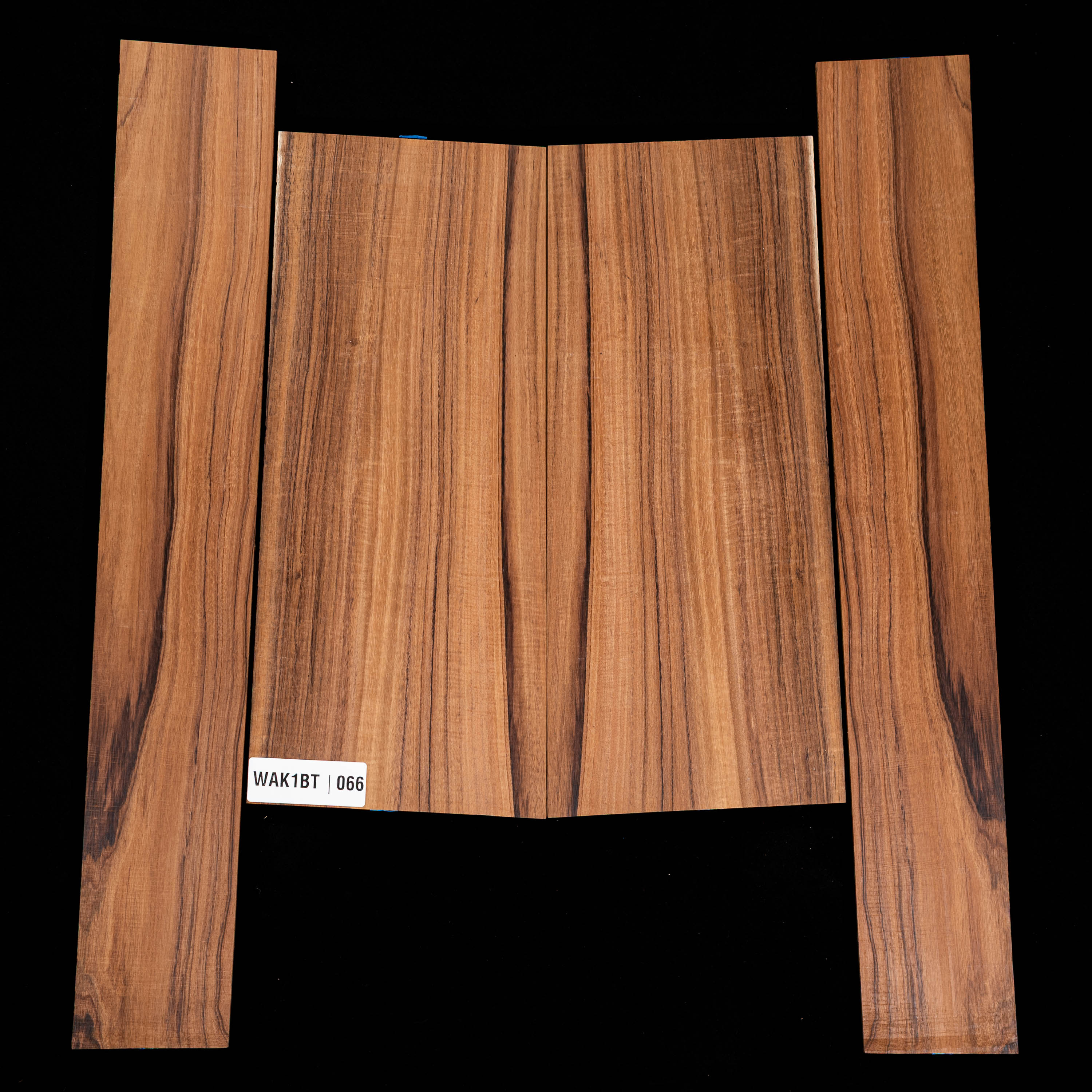 Koa Rücken- und Zargen-Set – 066