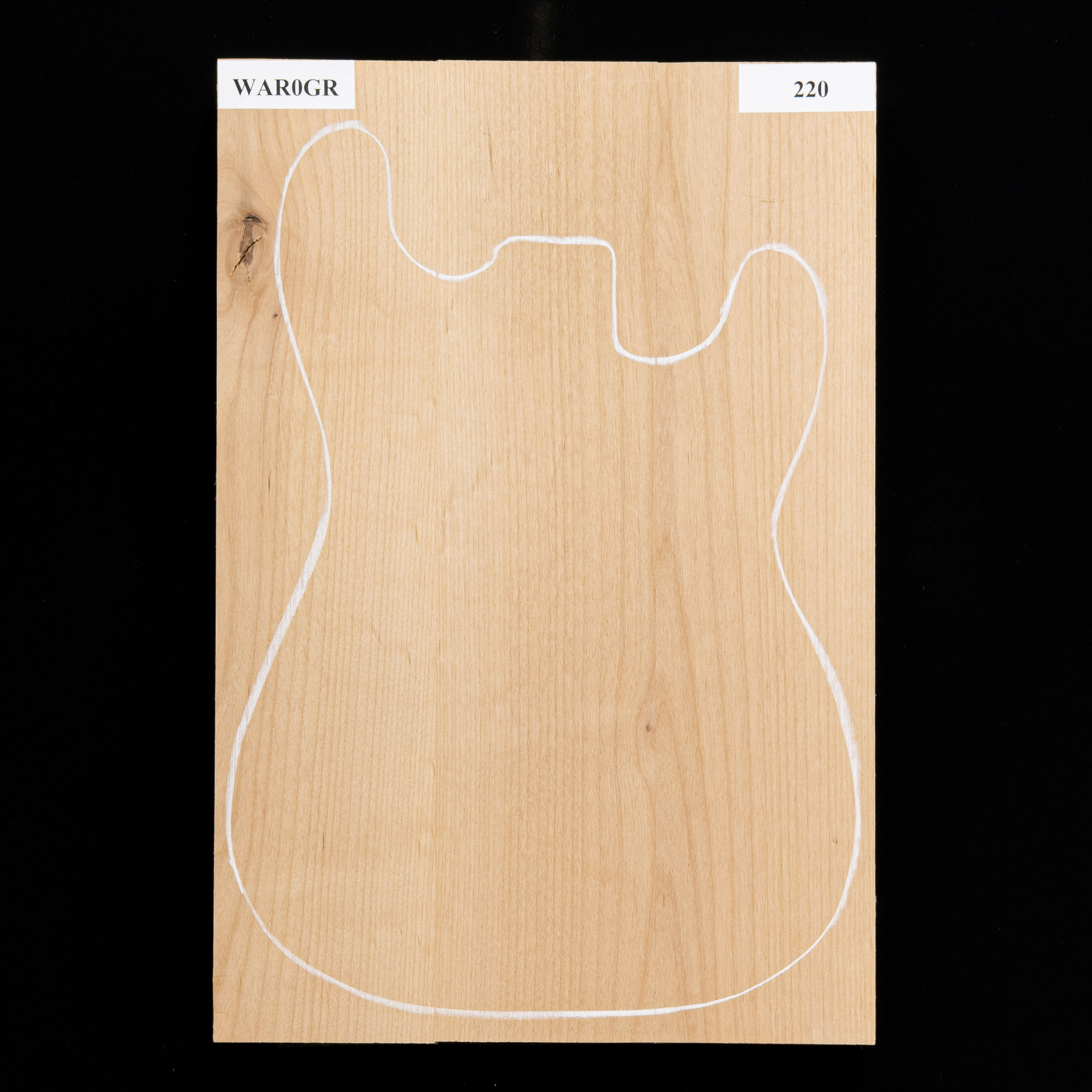 Alder Korpusrohling, 3-Piece – 220 Alder Korpusrohling, 3-Piece – 220