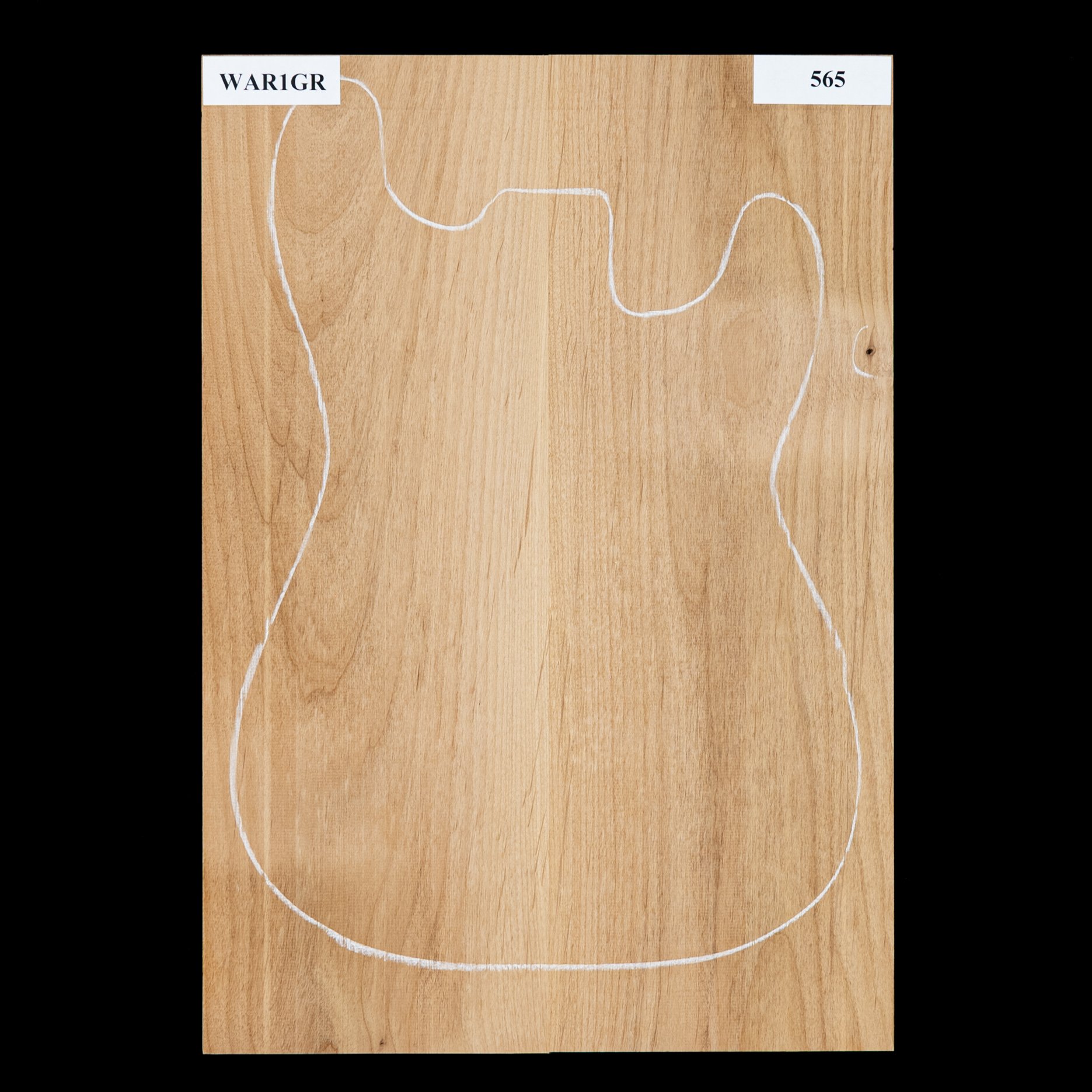 Korpusrohling aus Erle, 2-teilig (9,6 Pfund) – 565 Korpusrohling aus Erle, 2-teilig (9,6 Pfund) – 565