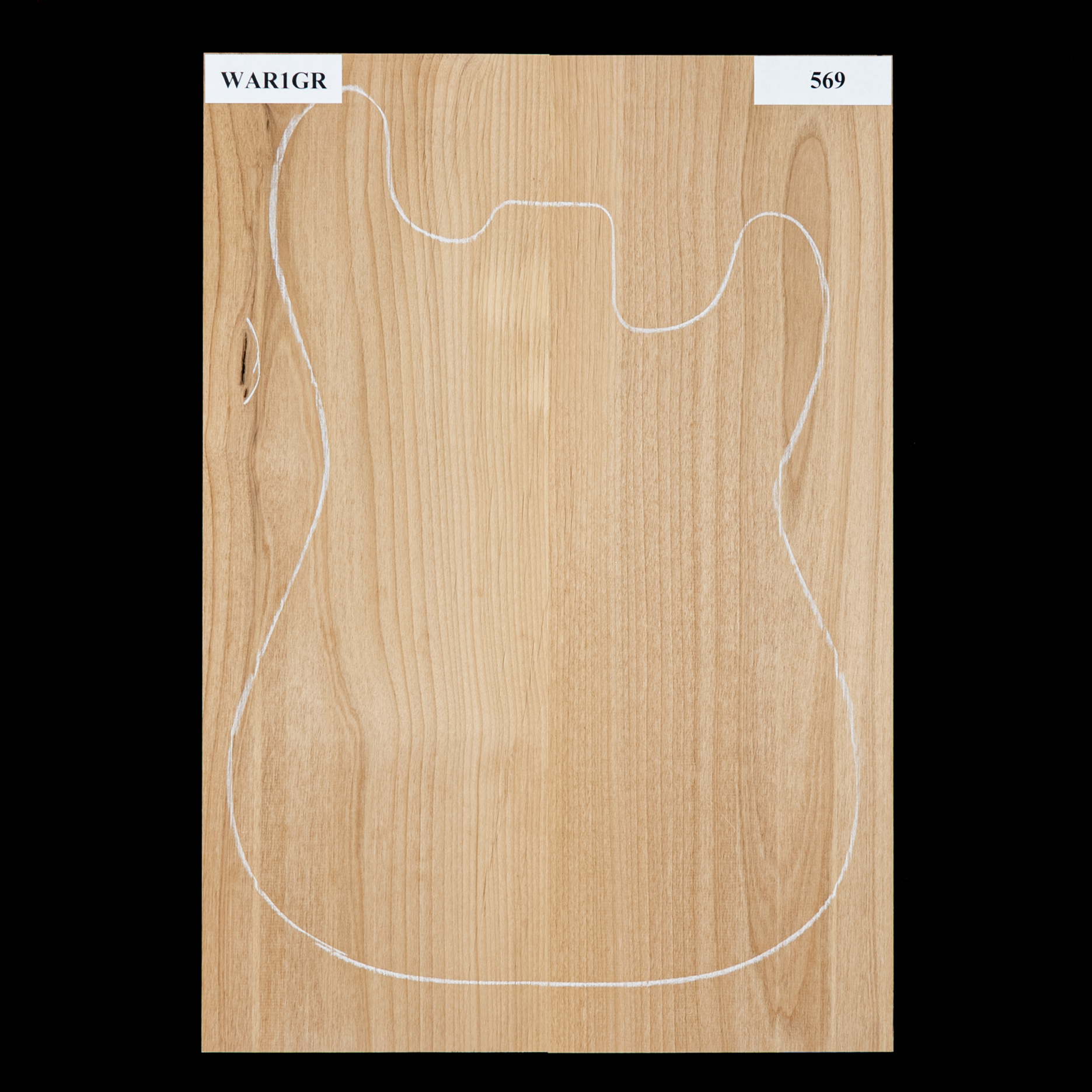 Korpusrohling aus Erle, 2-teilig (10 Pfund) – 569 Korpusrohling aus Erle, 2-teilig (10 Pfund) – 569