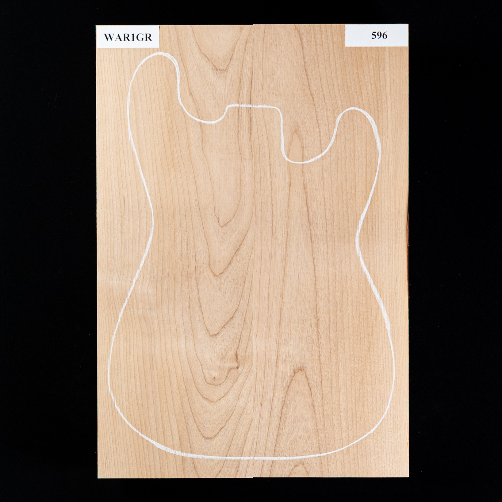 Korpusrohling aus Erle, 2-teilig (10,5 Pfund) – 596 Korpusrohling aus Erle, 2-teilig (10,5 Pfund) – 596