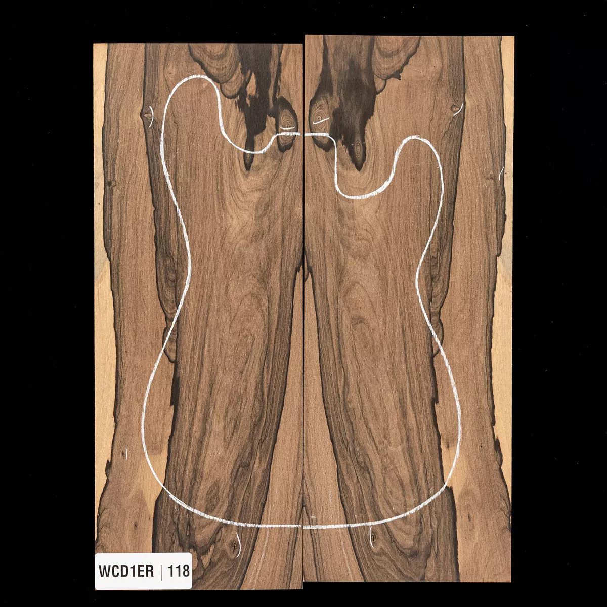 Ziricote Drop Top – 118 Ziricote Drop Top – 118