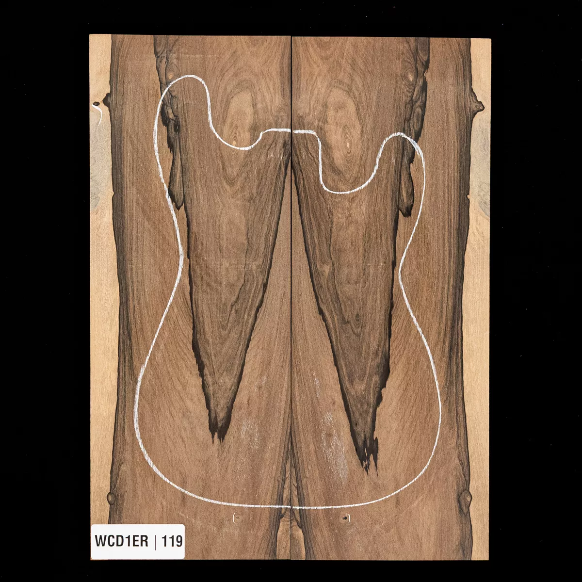 Ziricote Drop Top – 119 Ziricote Drop Top – 119