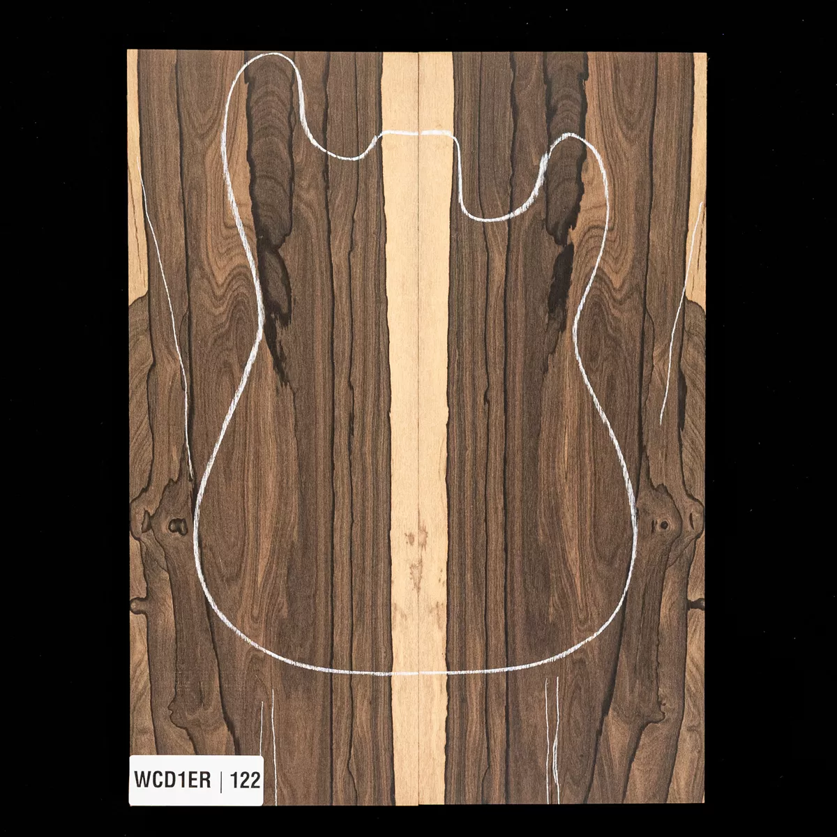 Ziricote Drop Top – 122 Ziricote Drop Top – 122