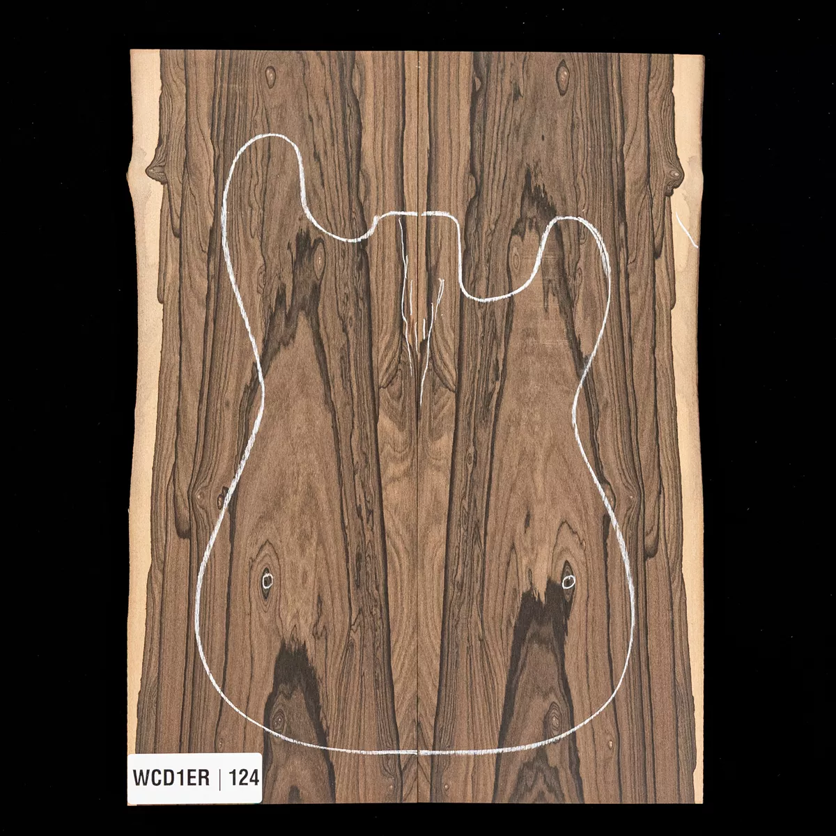 Ziricote Drop Top – 124 Ziricote Drop Top – 124