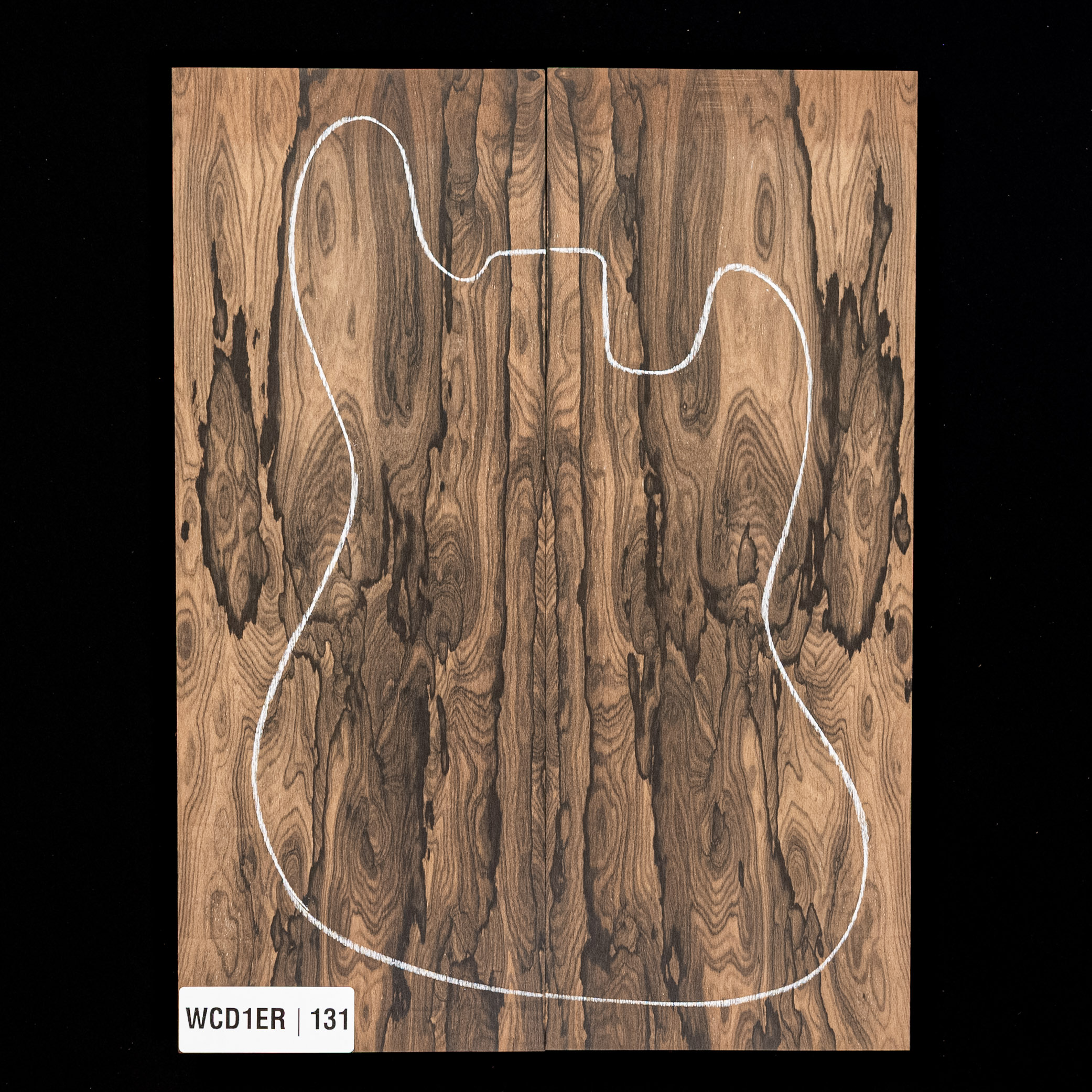 Ziricote Drop Top – 131 Ziricote Drop Top – 131