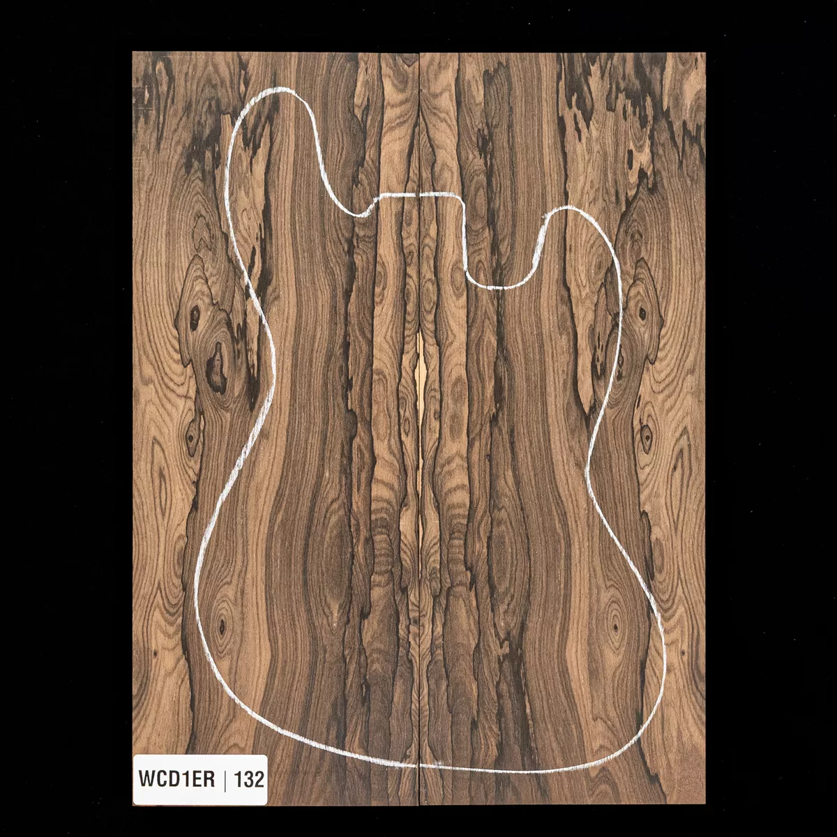 Ziricote Drop Top – 132 Ziricote Drop Top – 132