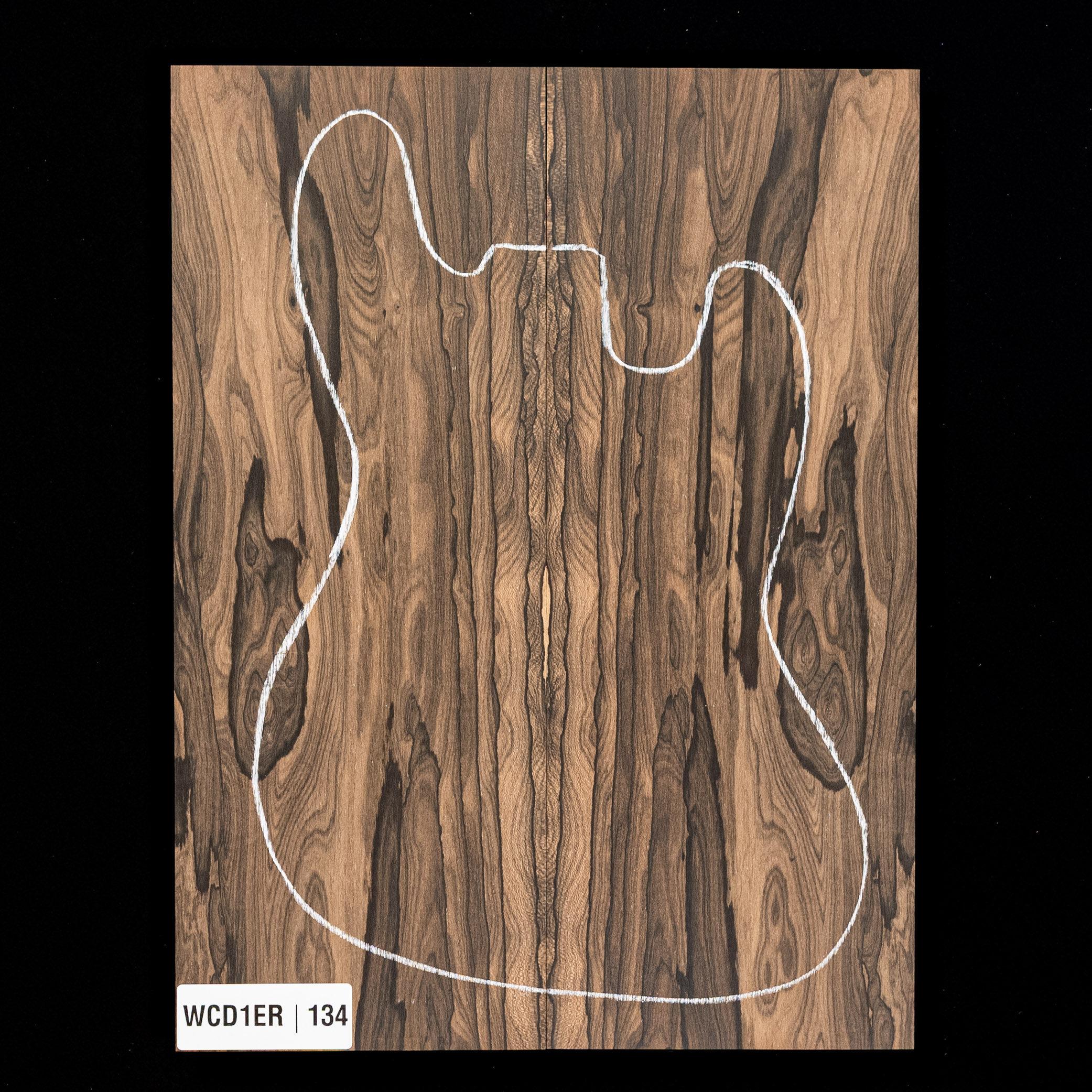 Ziricote Drop Top – 134 Ziricote Drop Top – 134