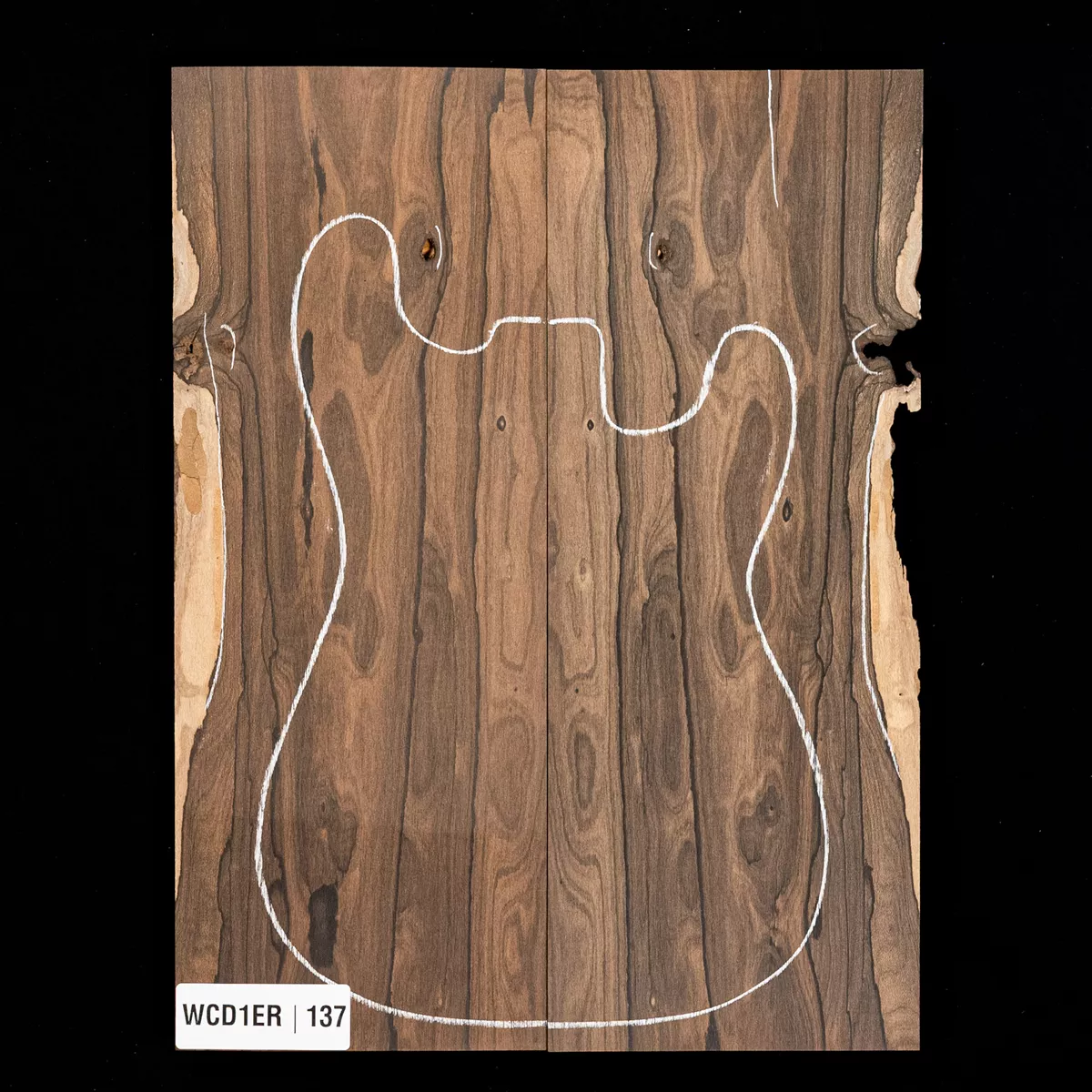 Ziricote Drop Top – 137 Ziricote Drop Top – 137