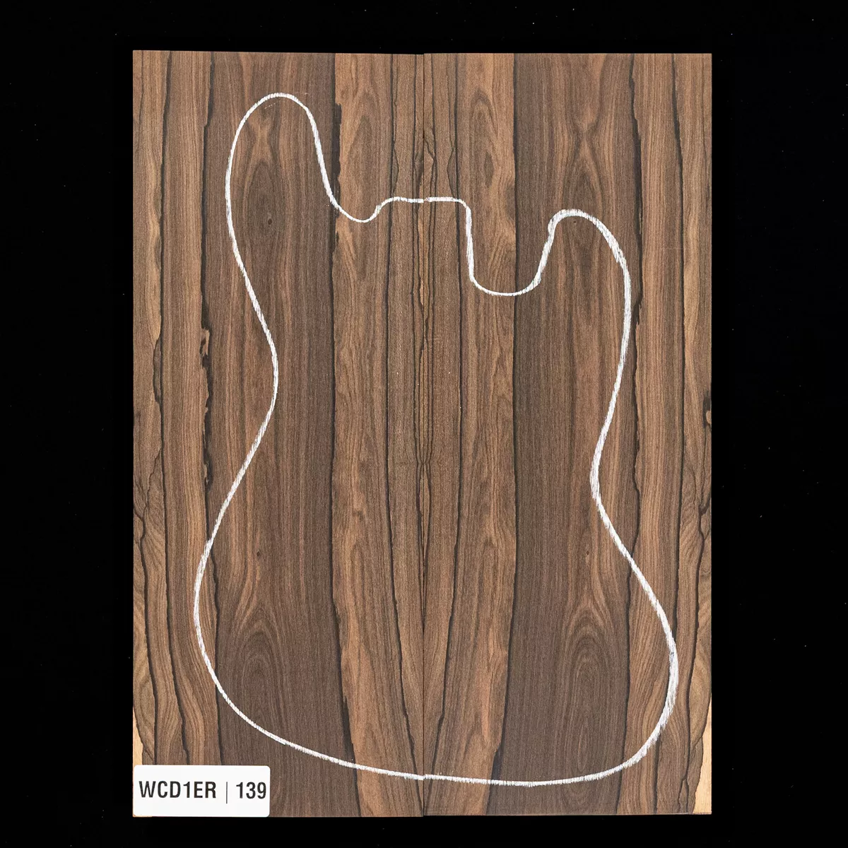 Ziricote Drop Top – 139 Ziricote Drop Top – 139