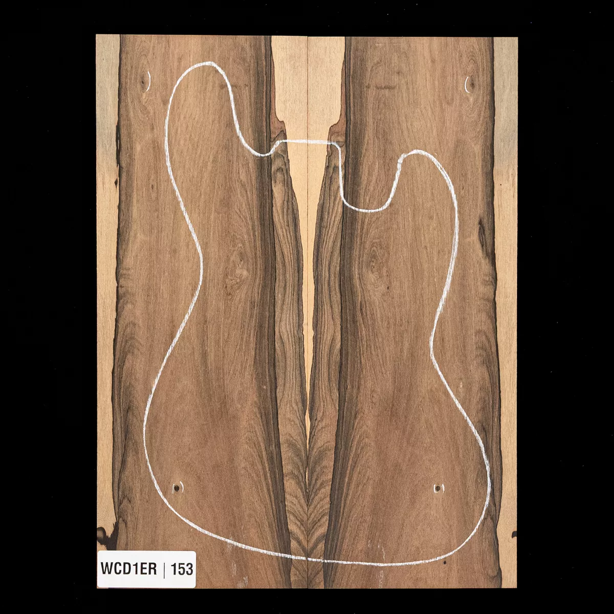 Ziricote Drop Top – 153 Ziricote Drop Top – 153