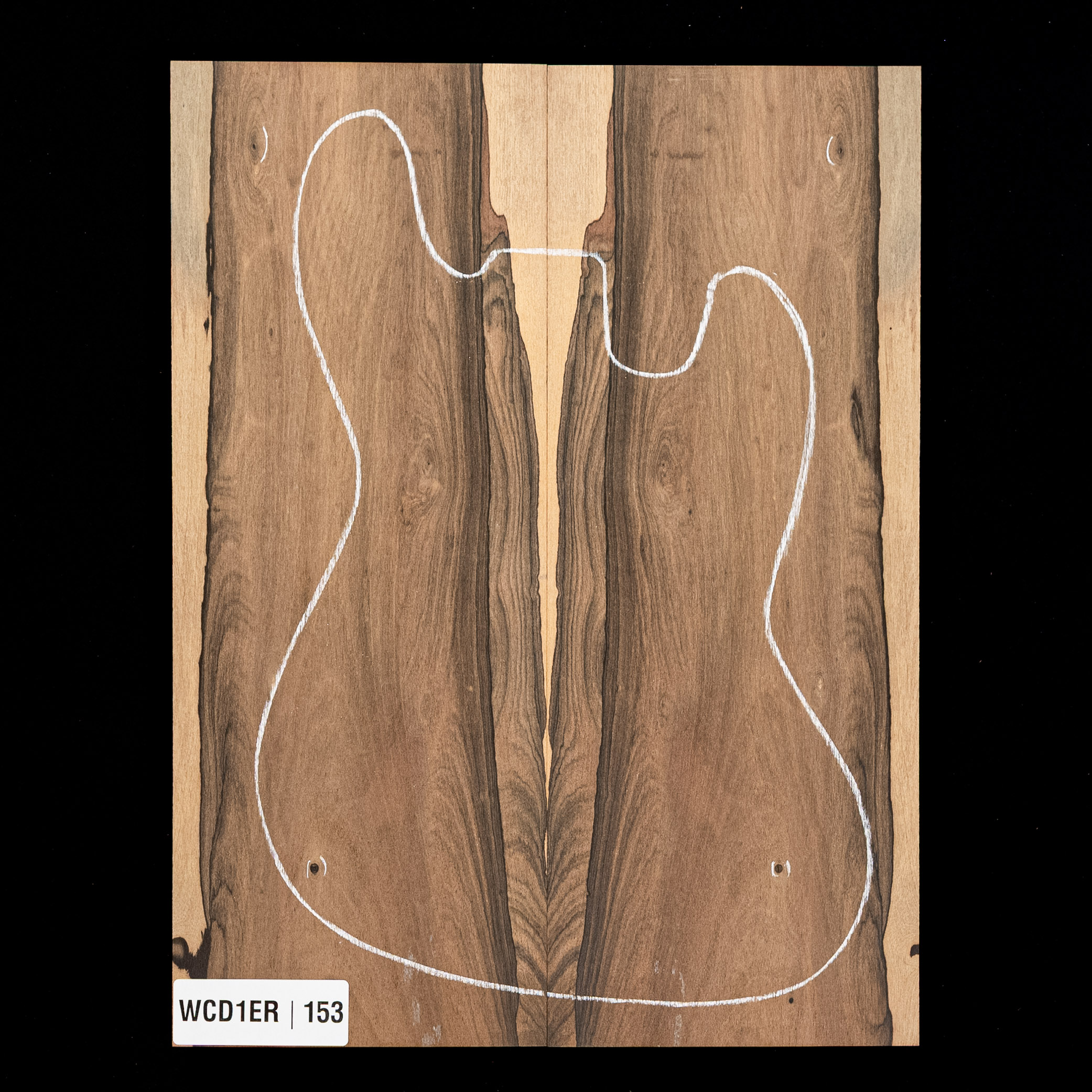 Ziricote Drop Top – 153